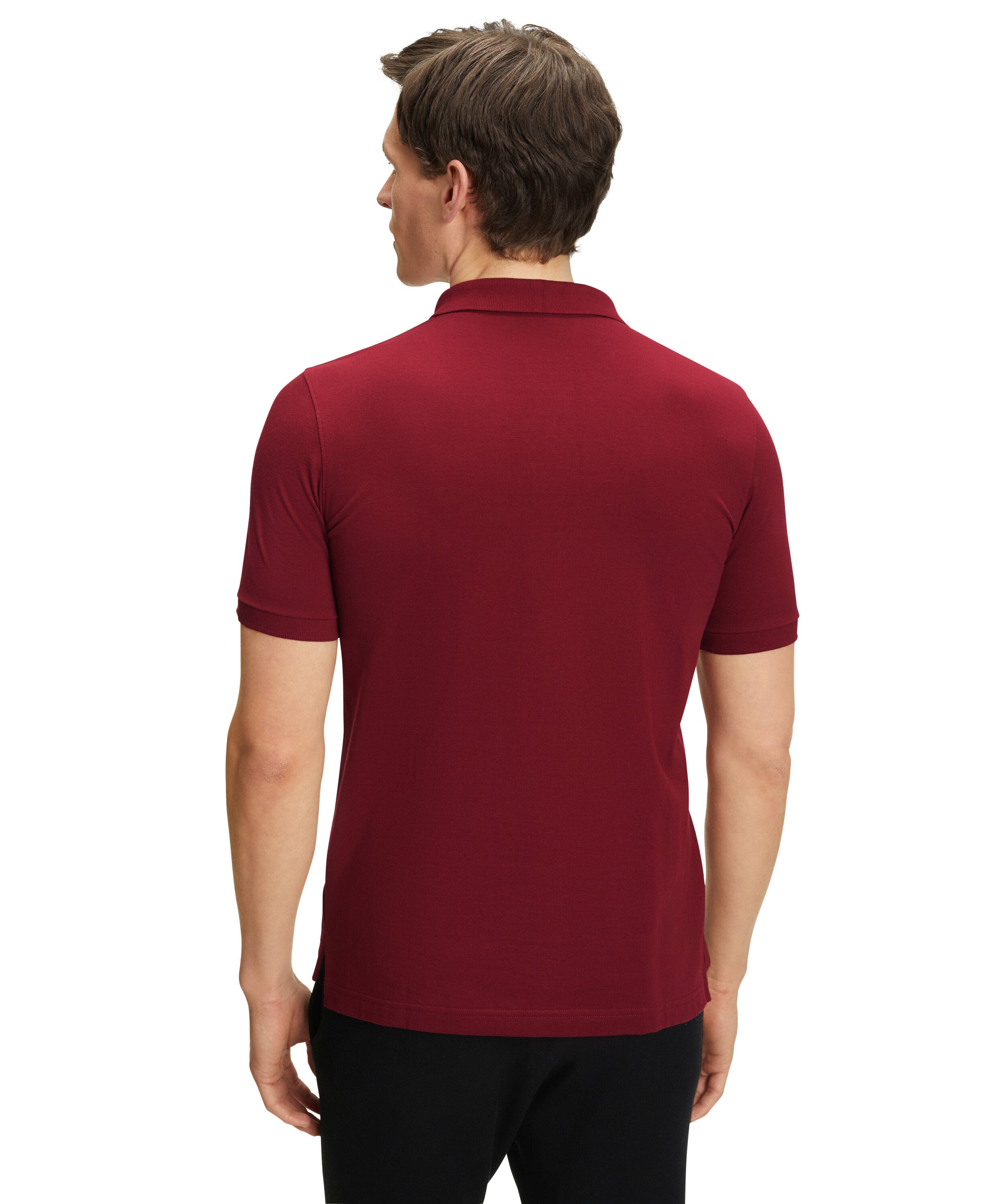 Falke Essential Polo Men Polo shirt - Men - wine