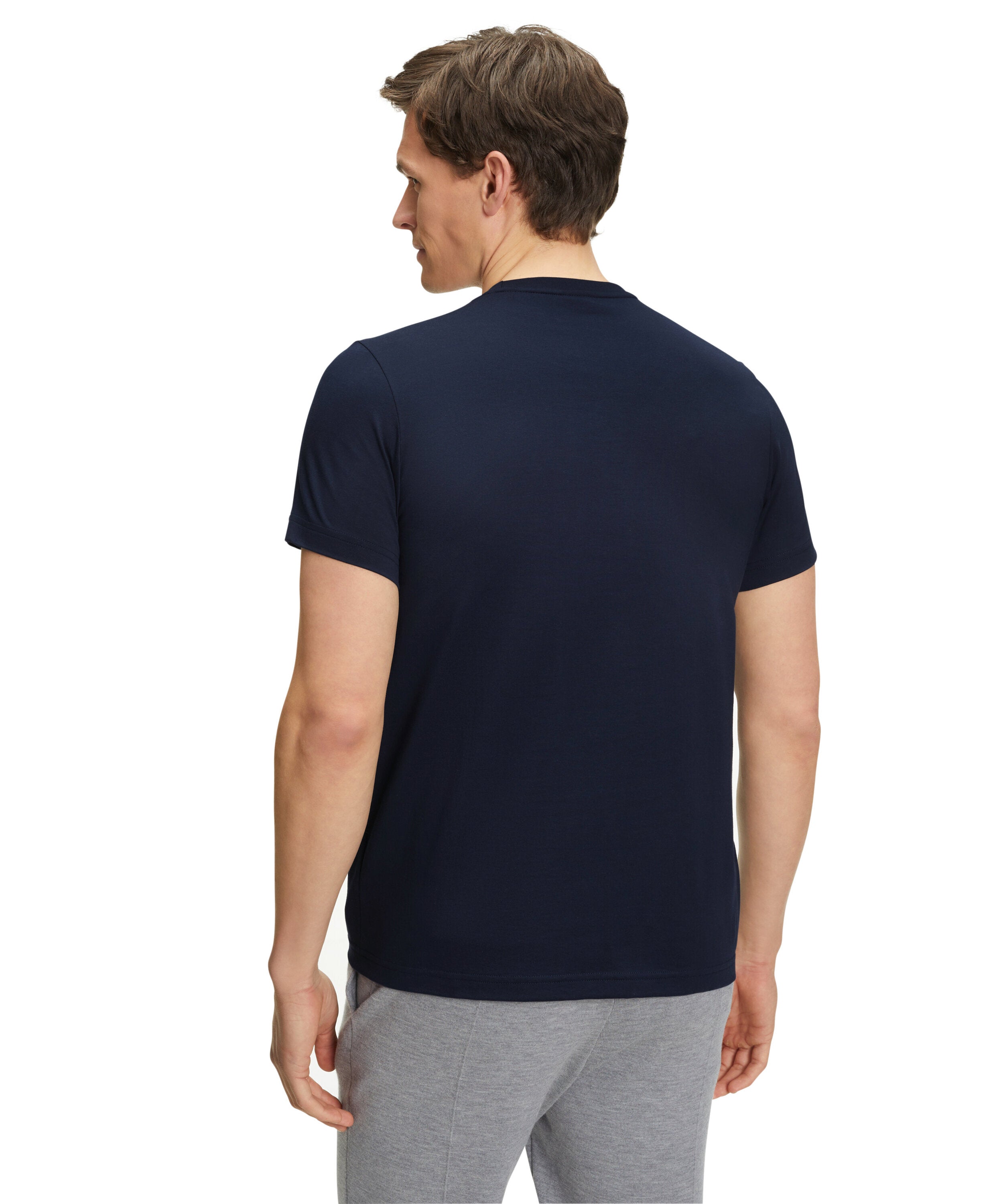 Falke Men T-Shirt Round-neck - Men - space blue