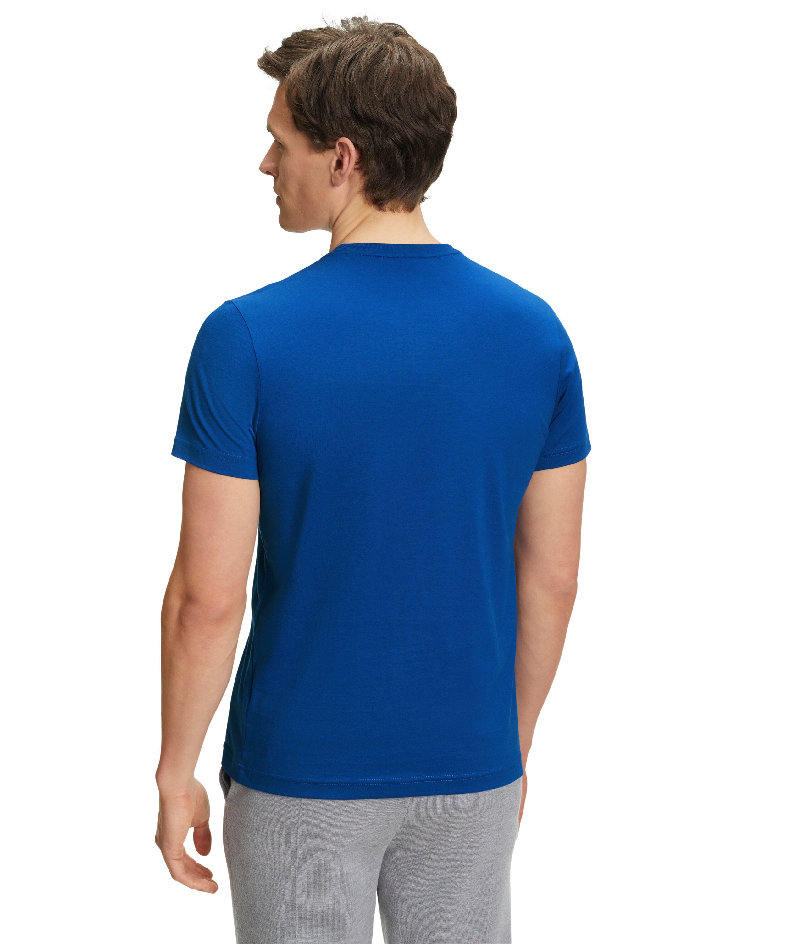 Falke Men T-Shirt Round-neck - Men - petrol blue
