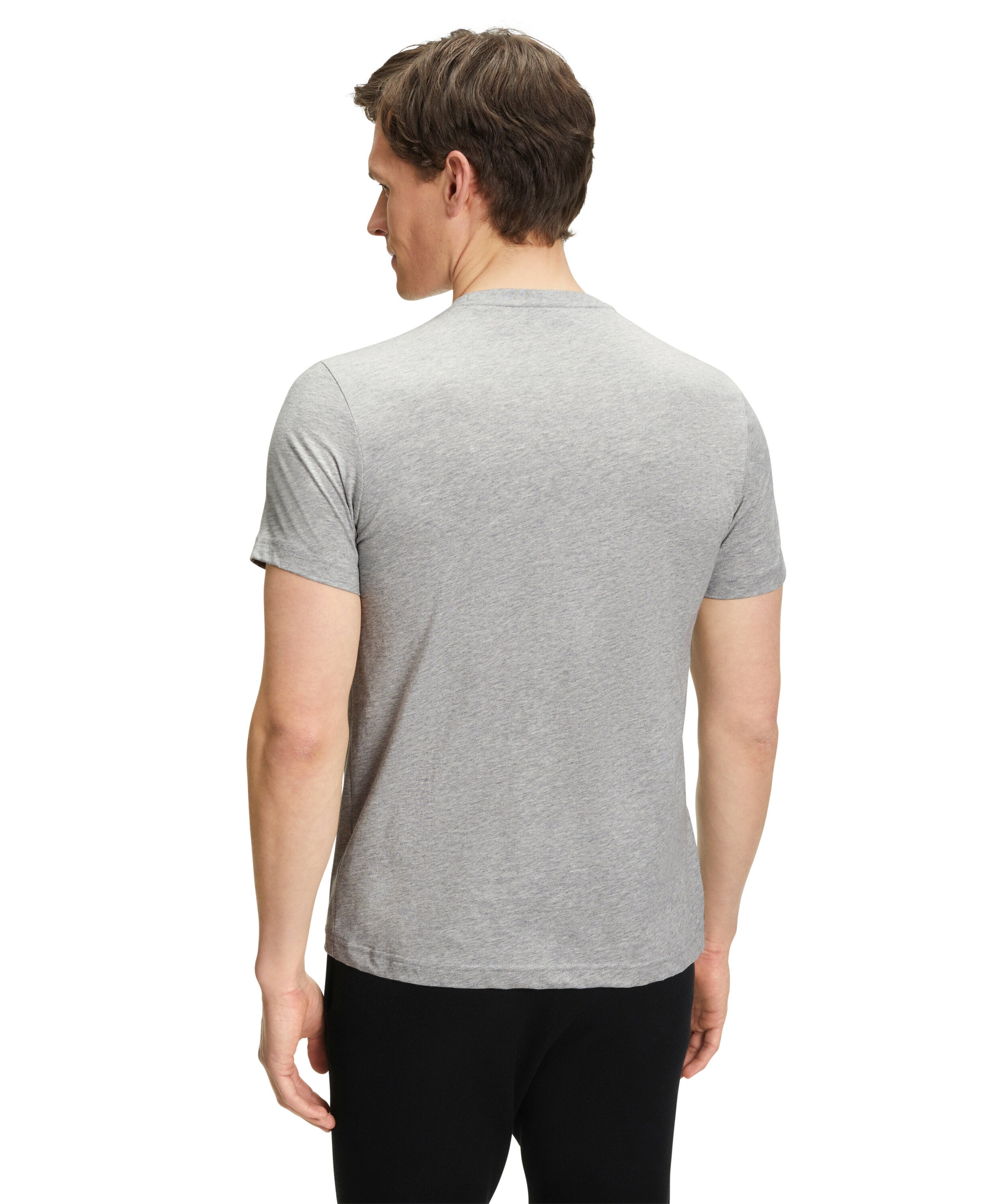Falke Men T-Shirt Round-neck - Men - light grey
