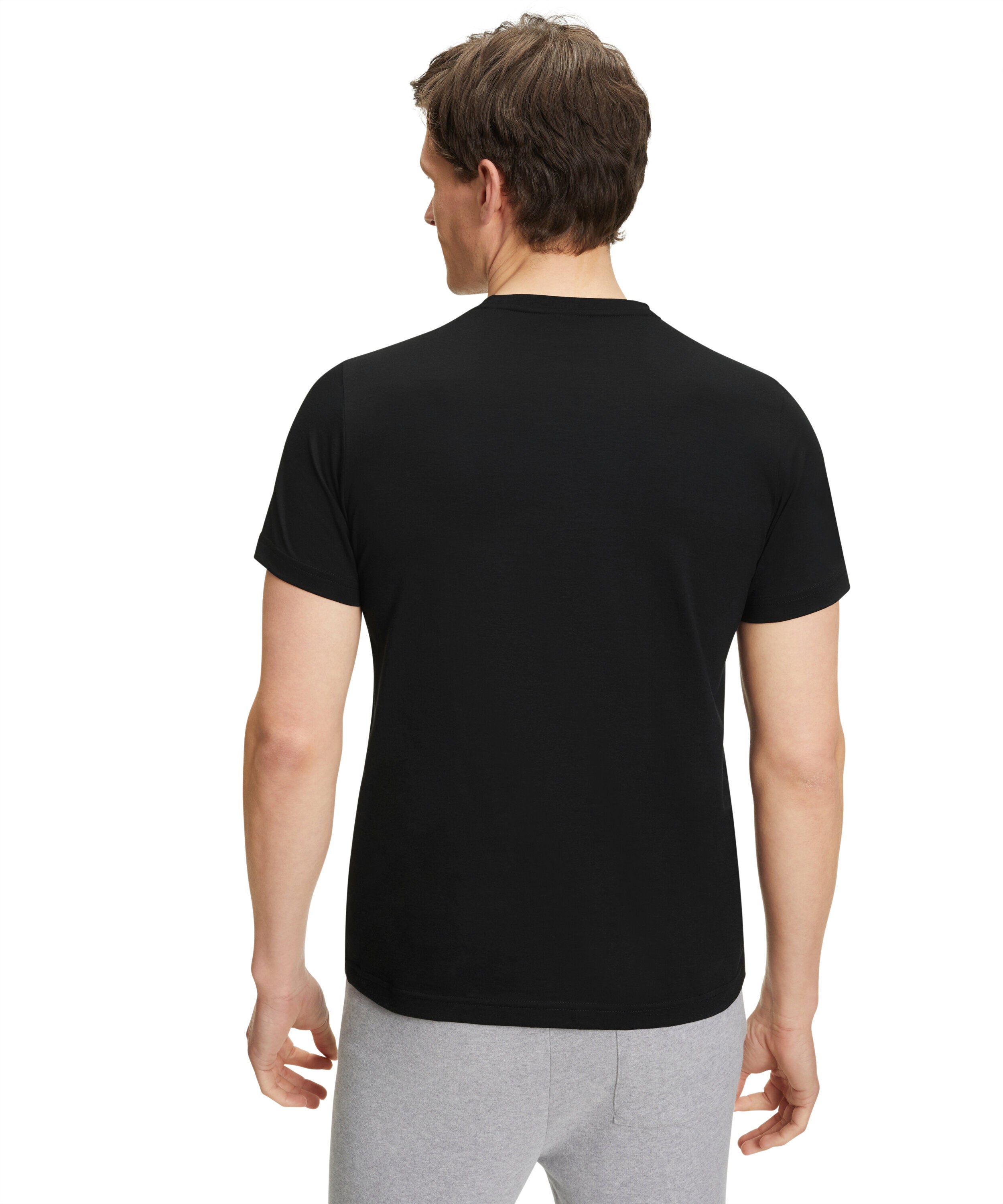 Falke Men T-Shirt Round-neck - Men - black