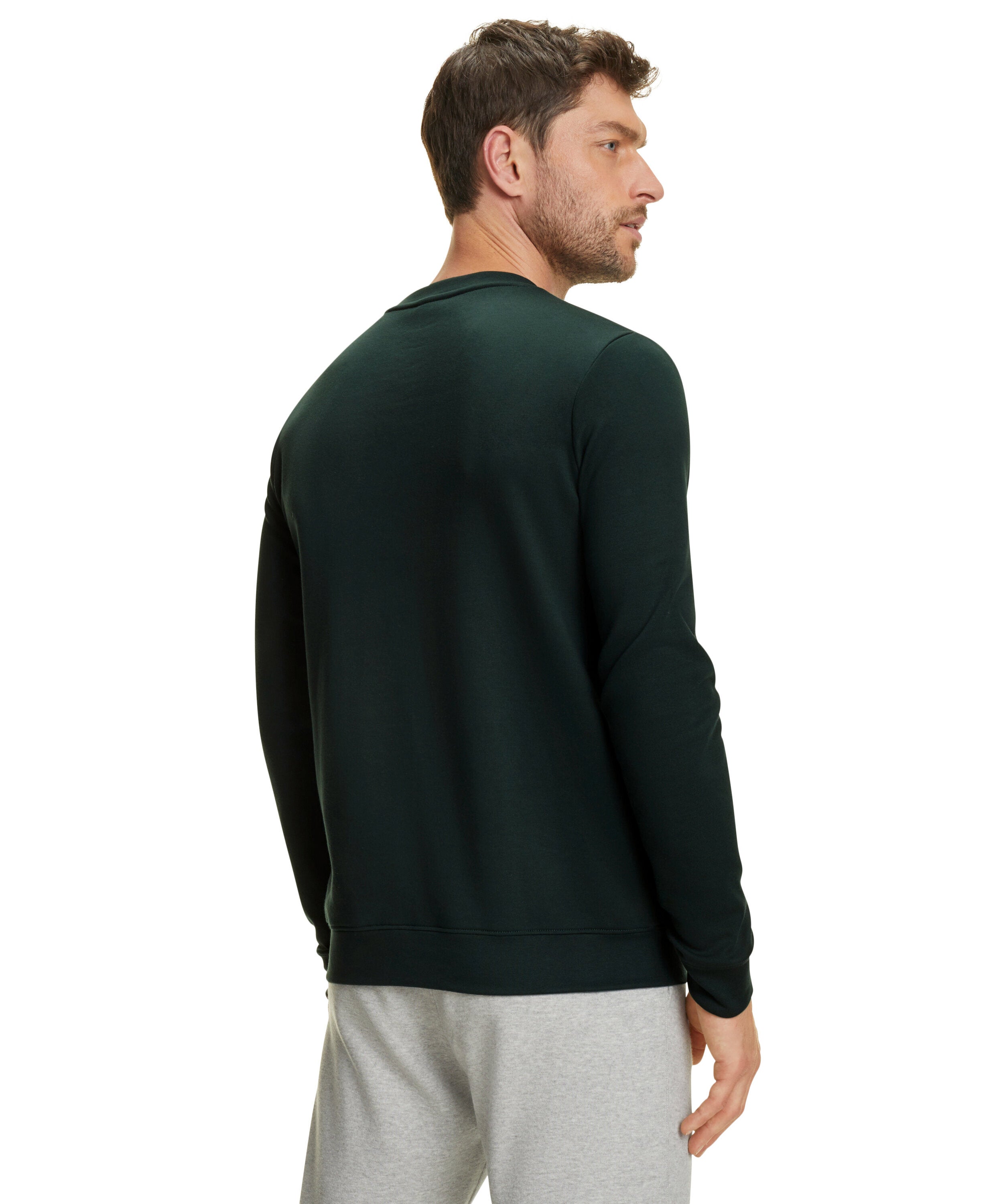 Falke Men Long-sleeve shirt Round-neck - Men - thyme
