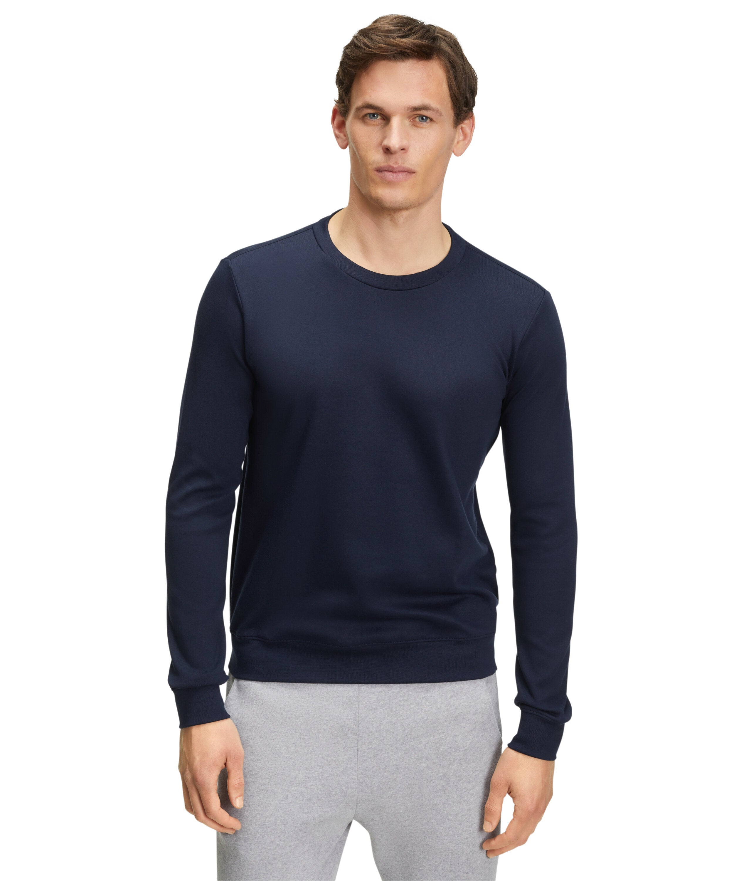 Falke Men Long-sleeve shirt Round-neck - Men - space blue