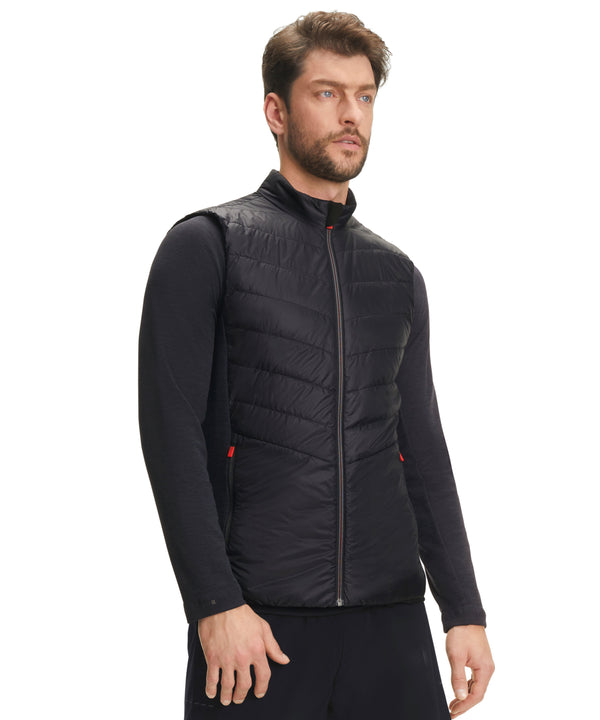 Falke Men Training Waistcoat Stand-up collar - Men - black