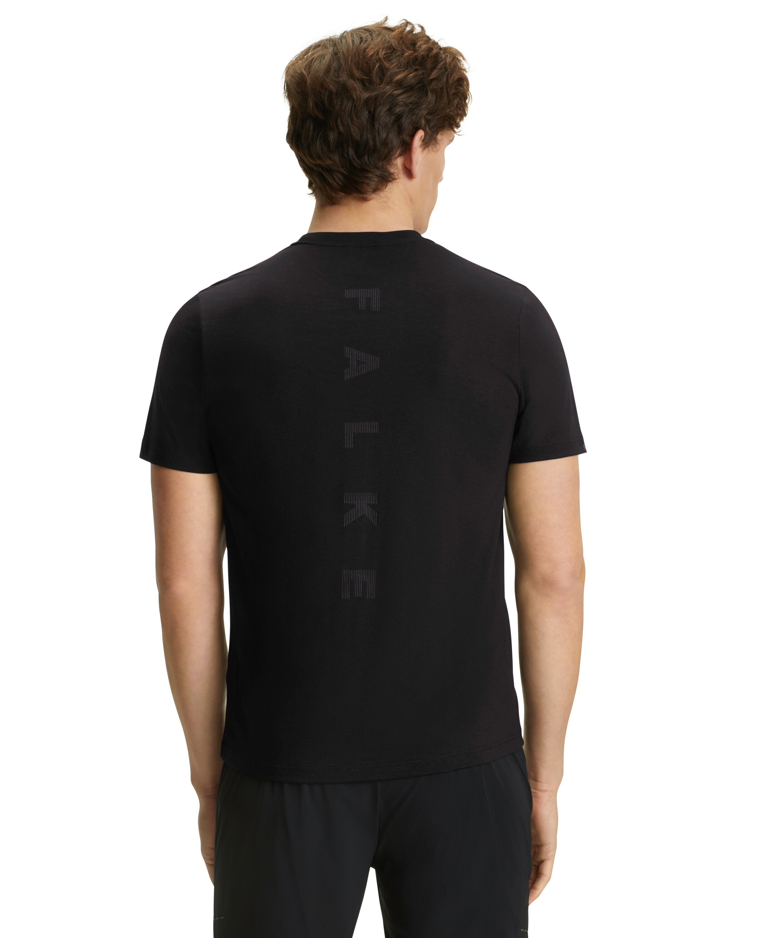 Falke Running Men Training T-Shirt Round-neck - Men - black