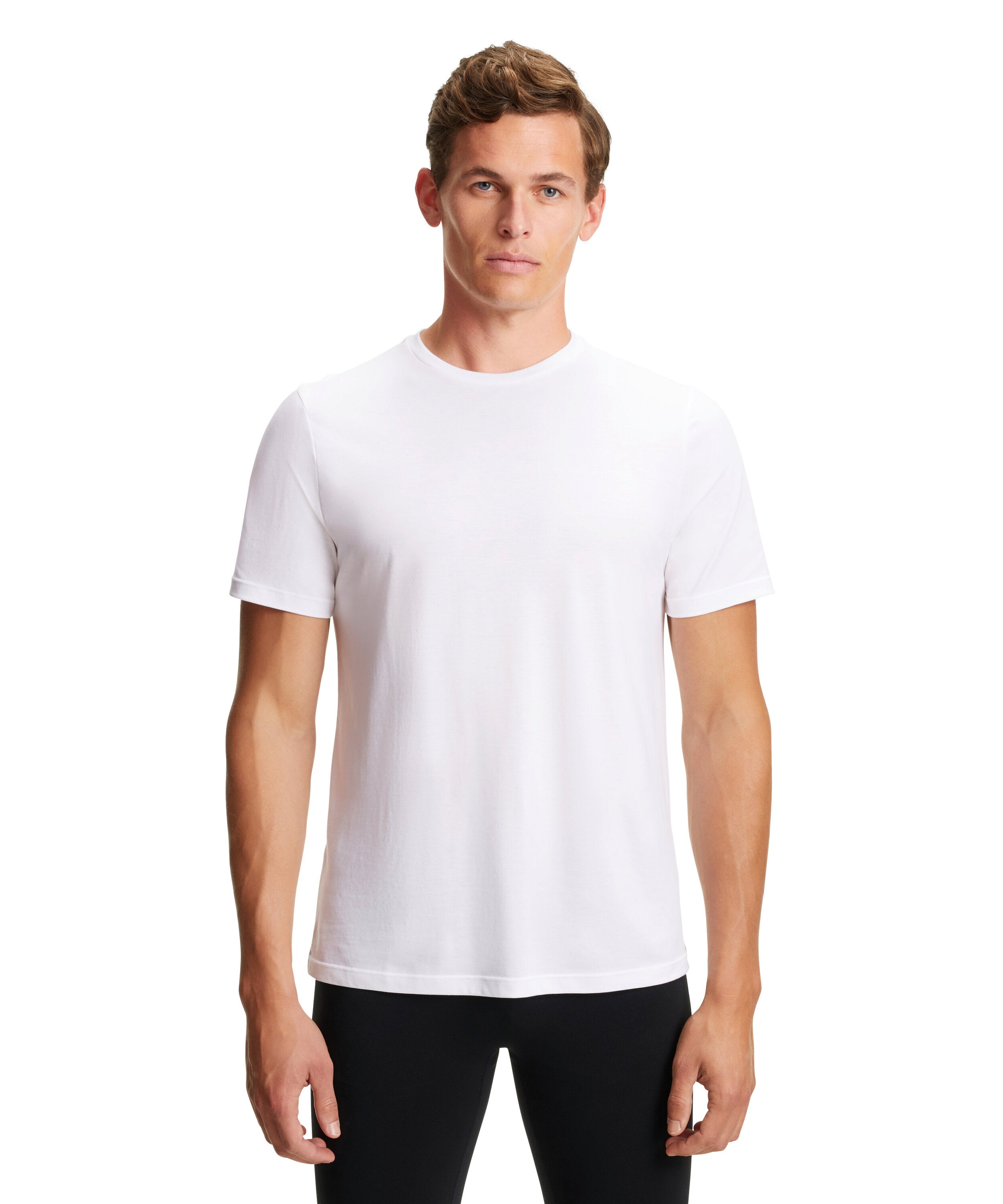 Falke Running Men Training T-Shirt Round-neck - Men - white