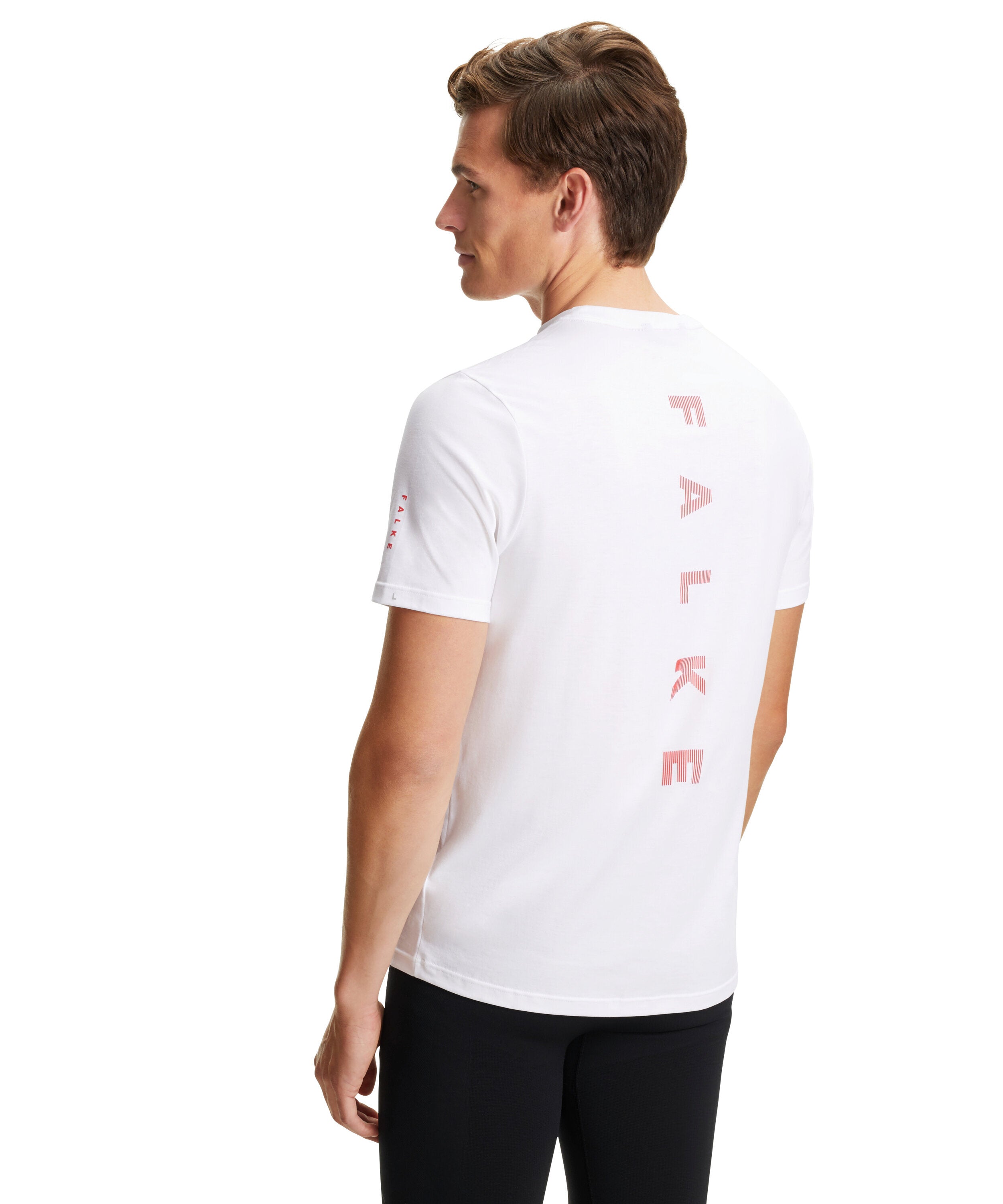 Falke Running Men Training T-Shirt Round-neck - Men - white