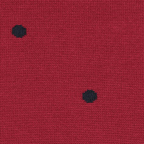 Falke Dot Men Socks - Men - scarlet