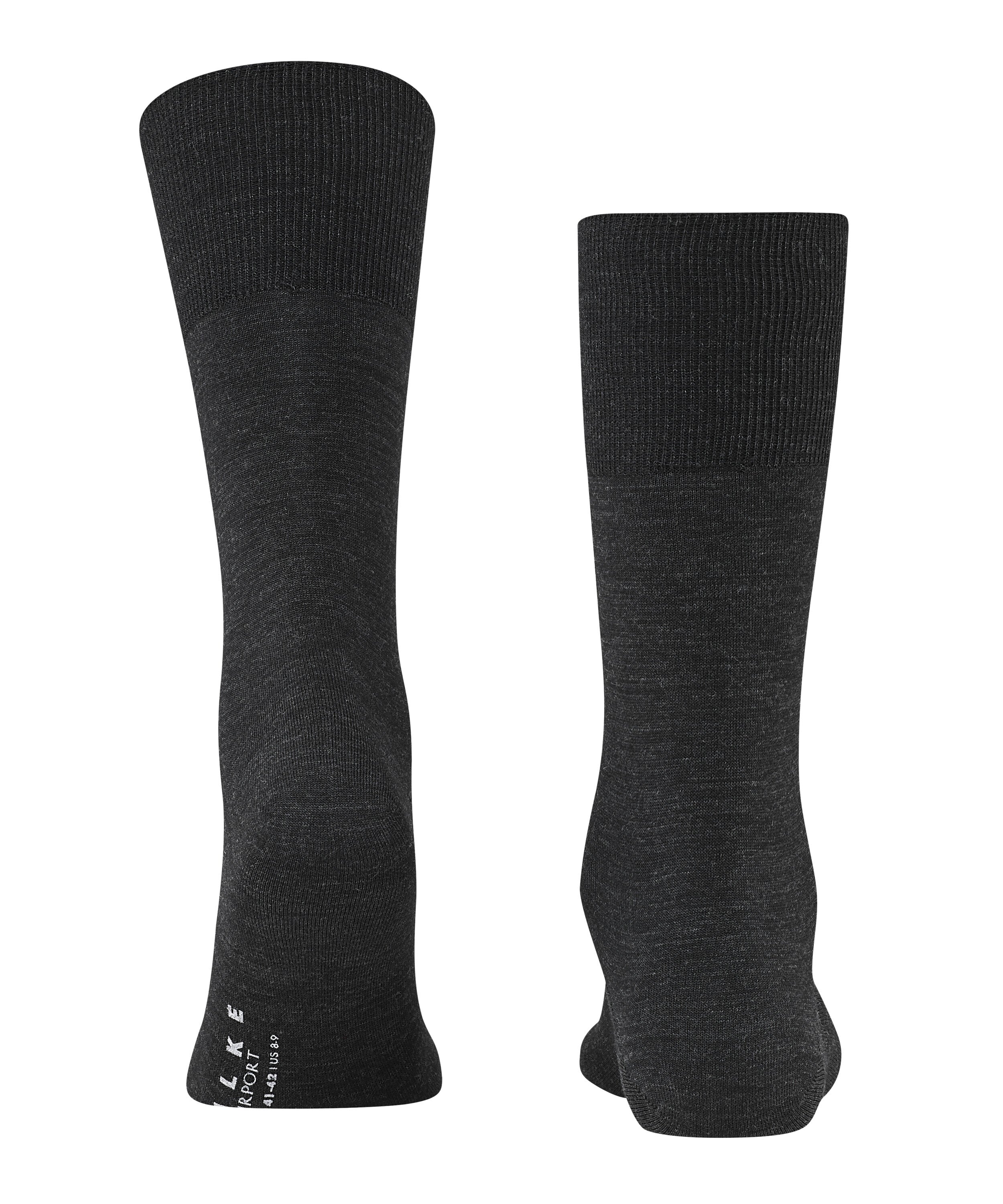 Falke Airport Men Socks - Men - anthra.mel