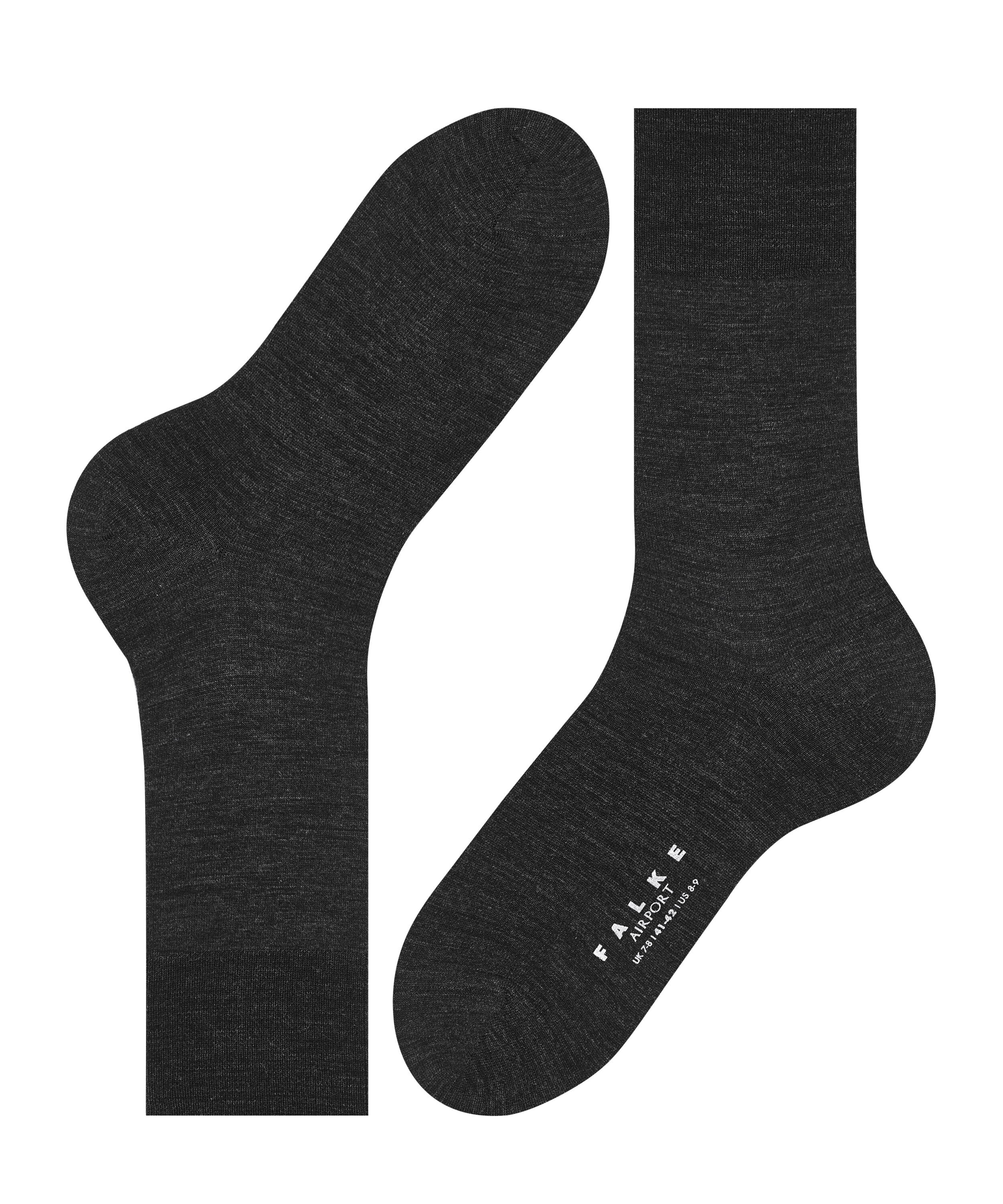 Falke Airport Men Socks - Men - anthra.mel