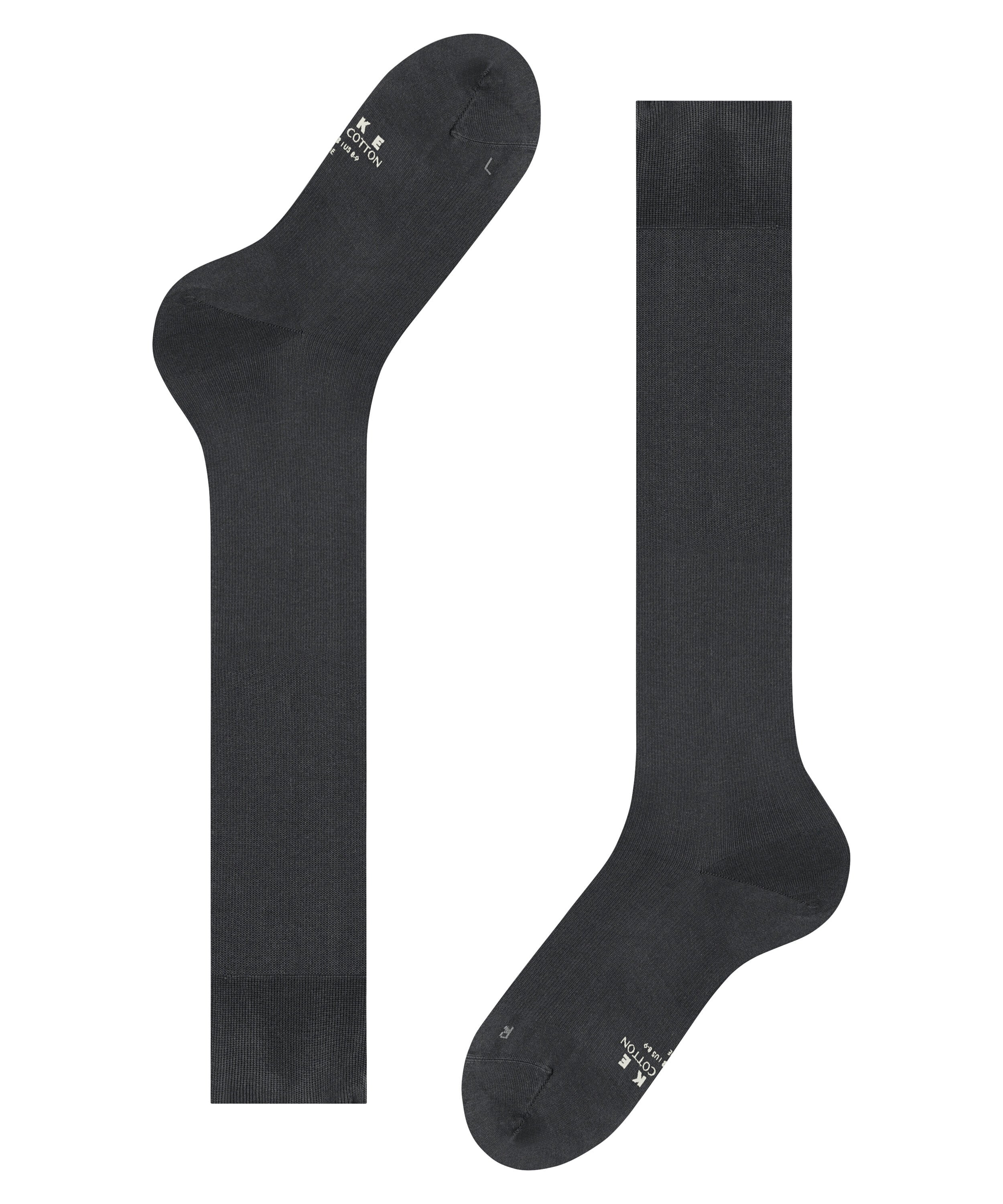 Falke Energizing Cotton Men Knee-high socks - Men - anthracite