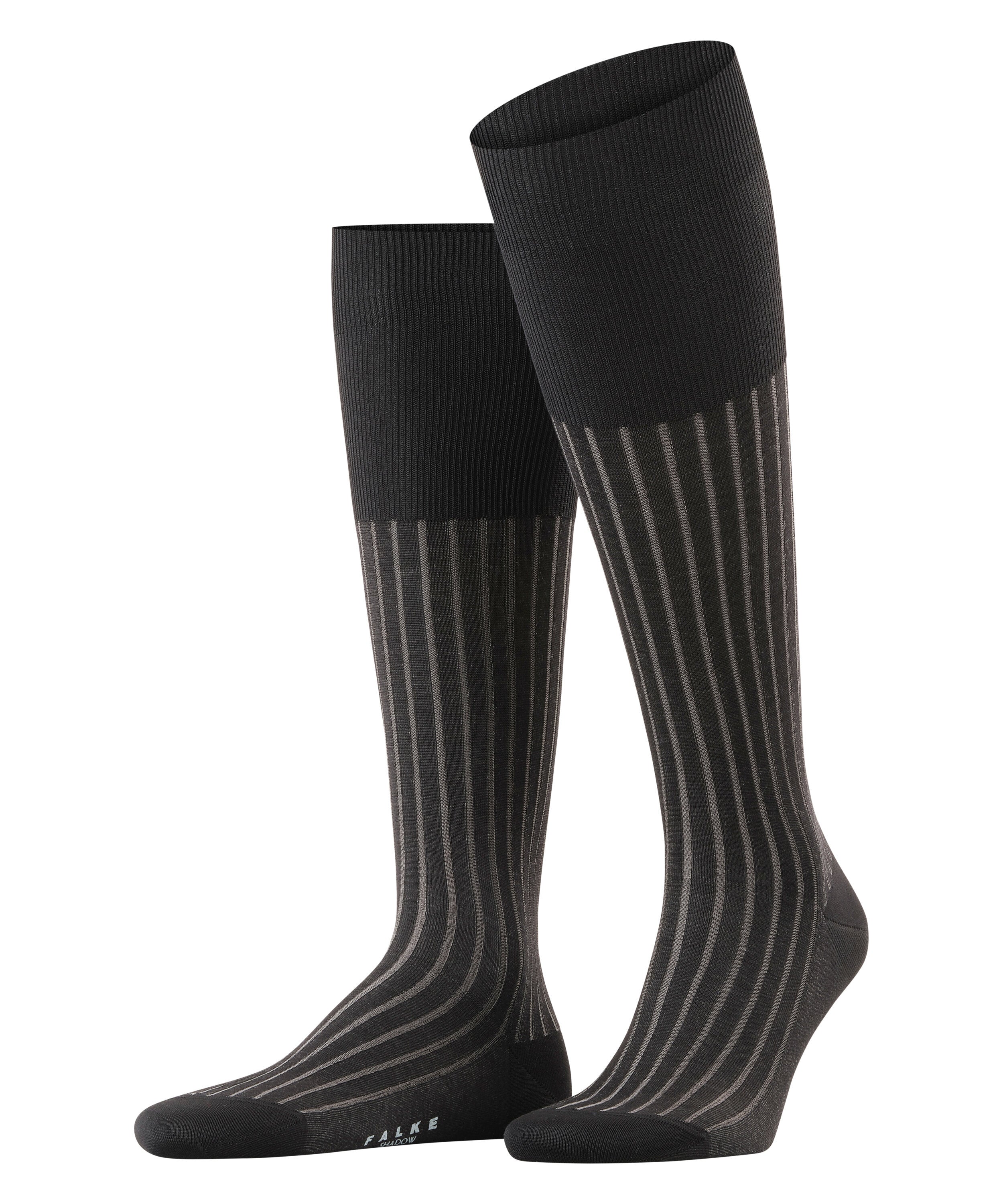 Falke Shadow Men Knee-high socks - Men - grey-white