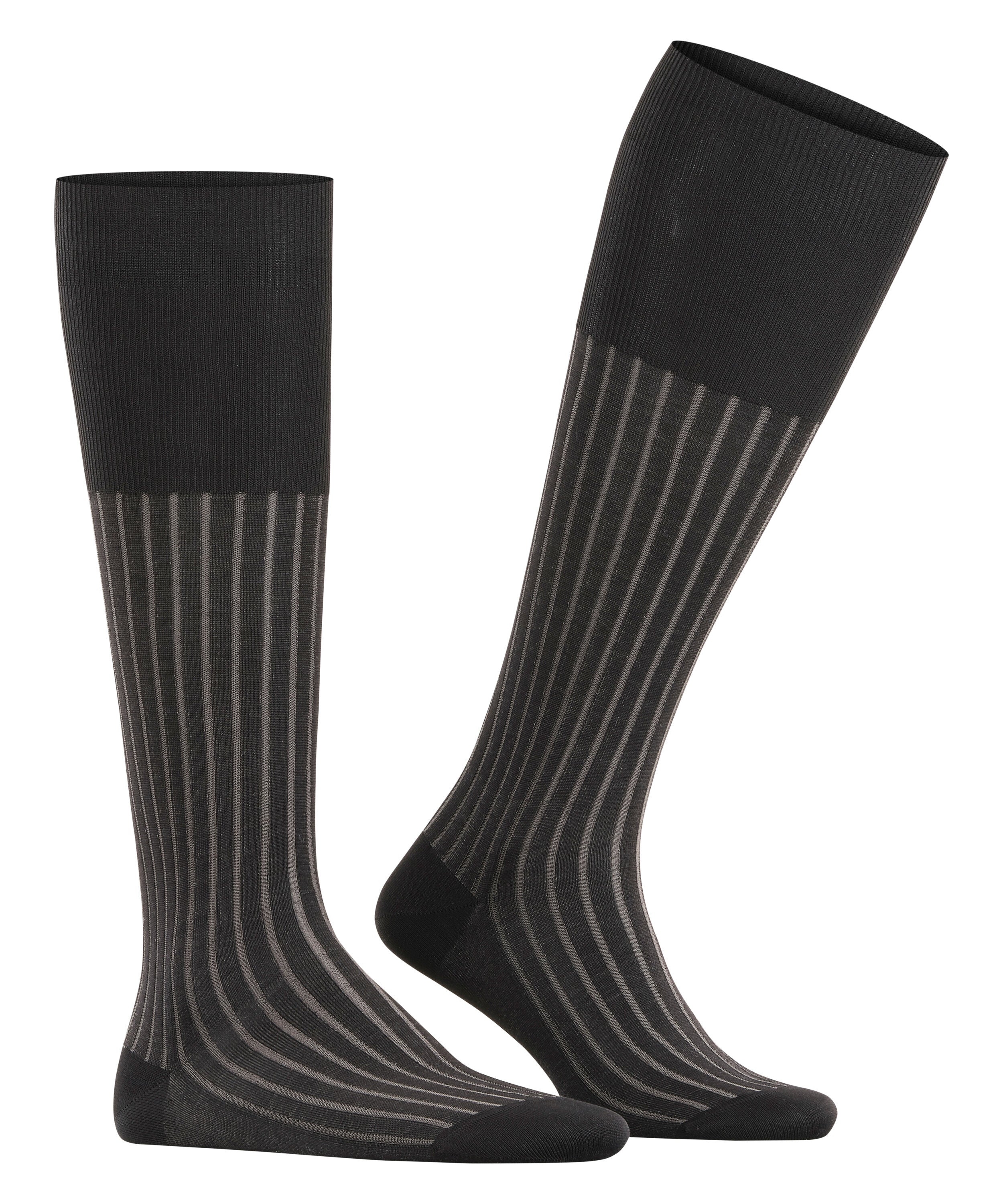 Falke Shadow Men Knee-high socks - Men - grey-white