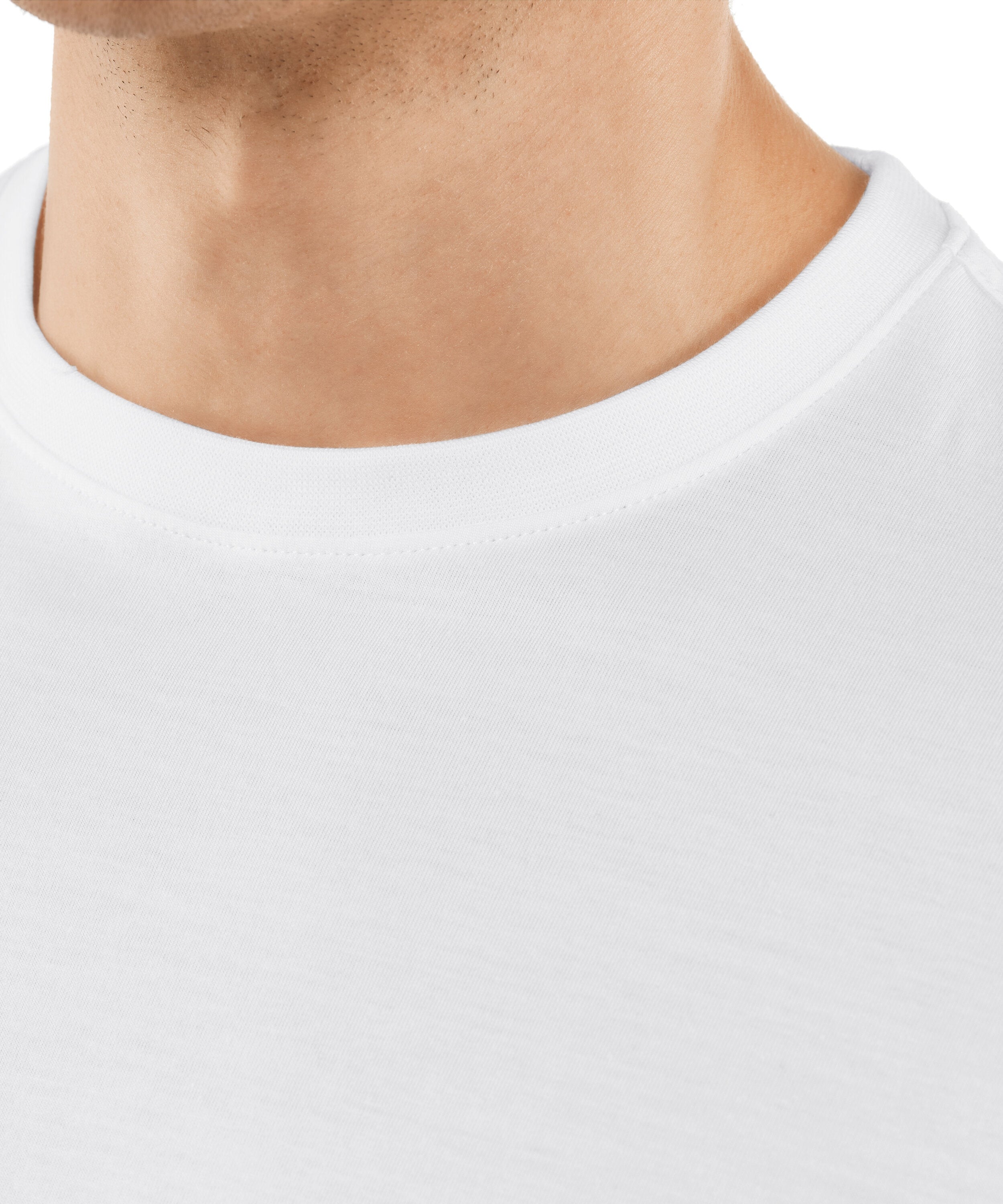 Falke Men T-Shirt Round-neck - Men - white