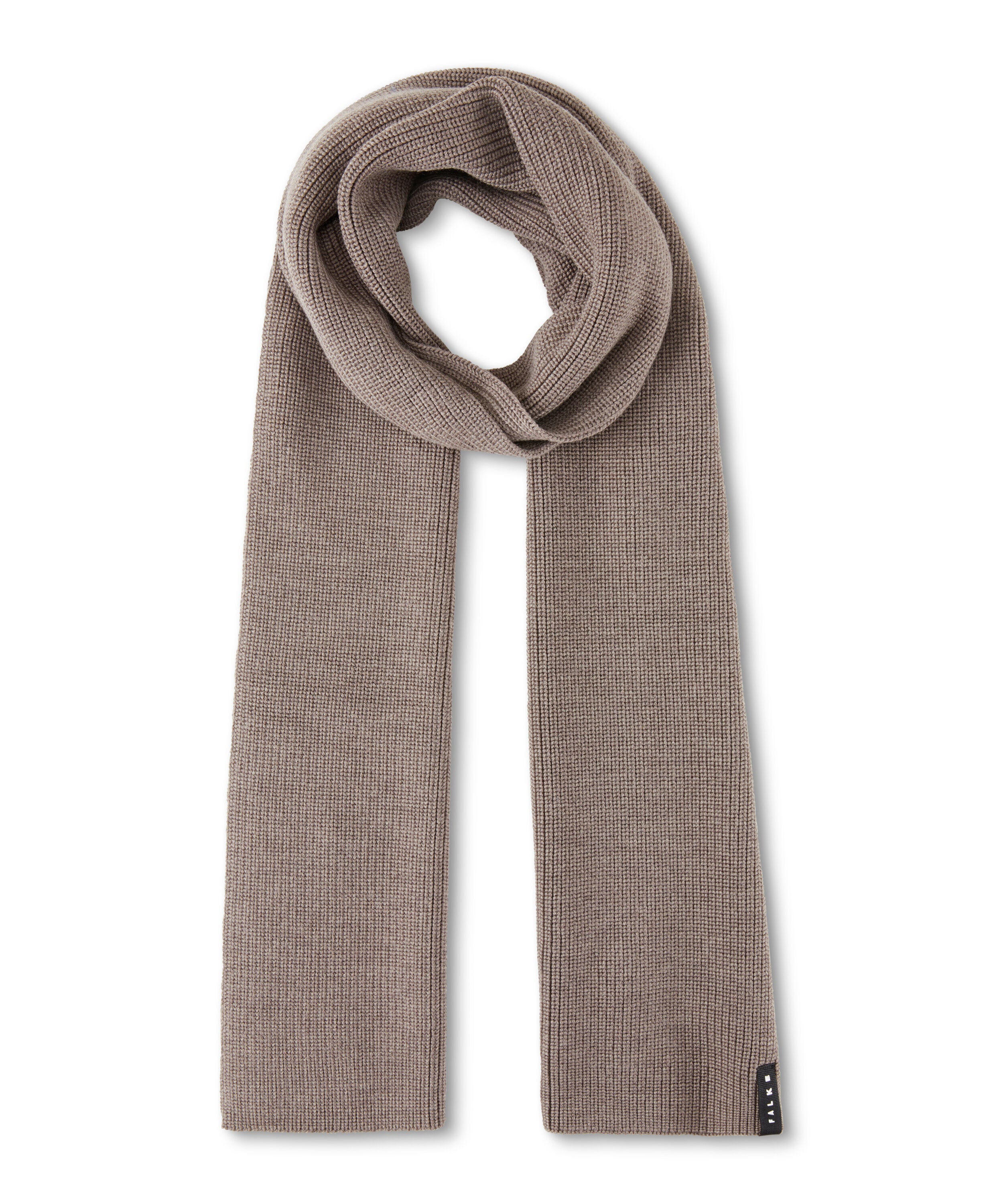 Falke Unisex Scarf - Unisex - walnut mel