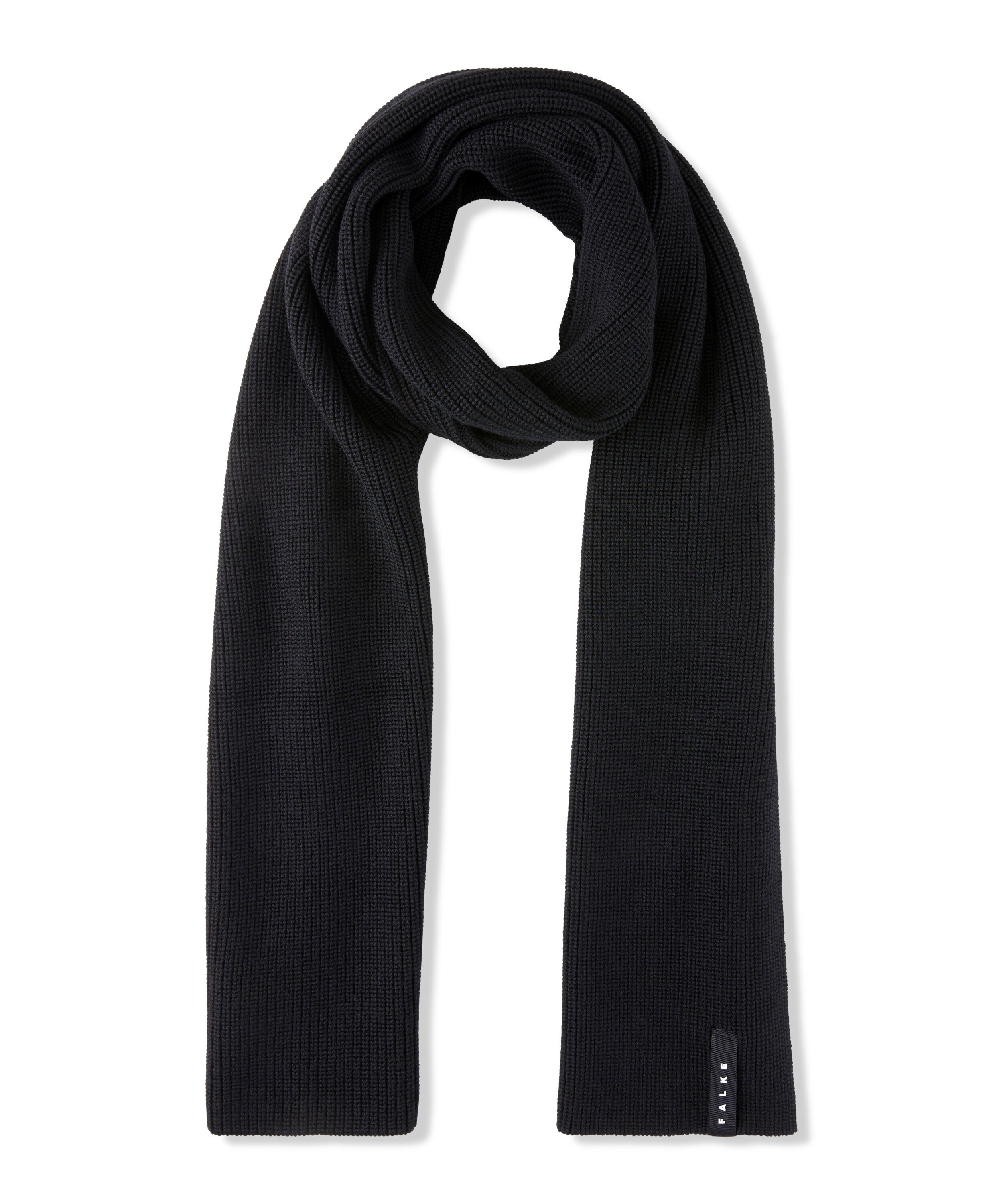 Falke Unisex Scarf - Unisex - black