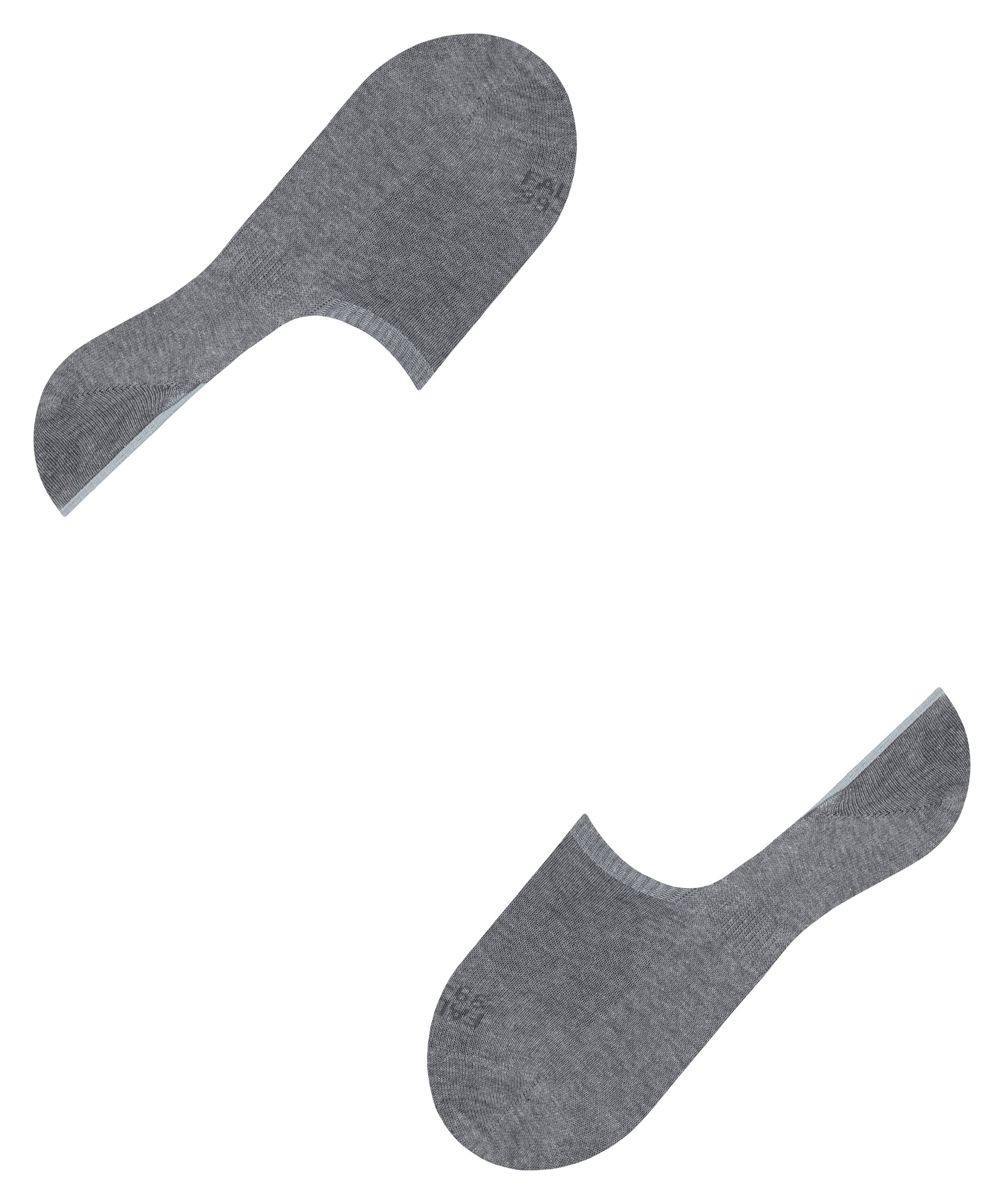 Falke Step High Cut Men Invisibles - Men - light greymel.