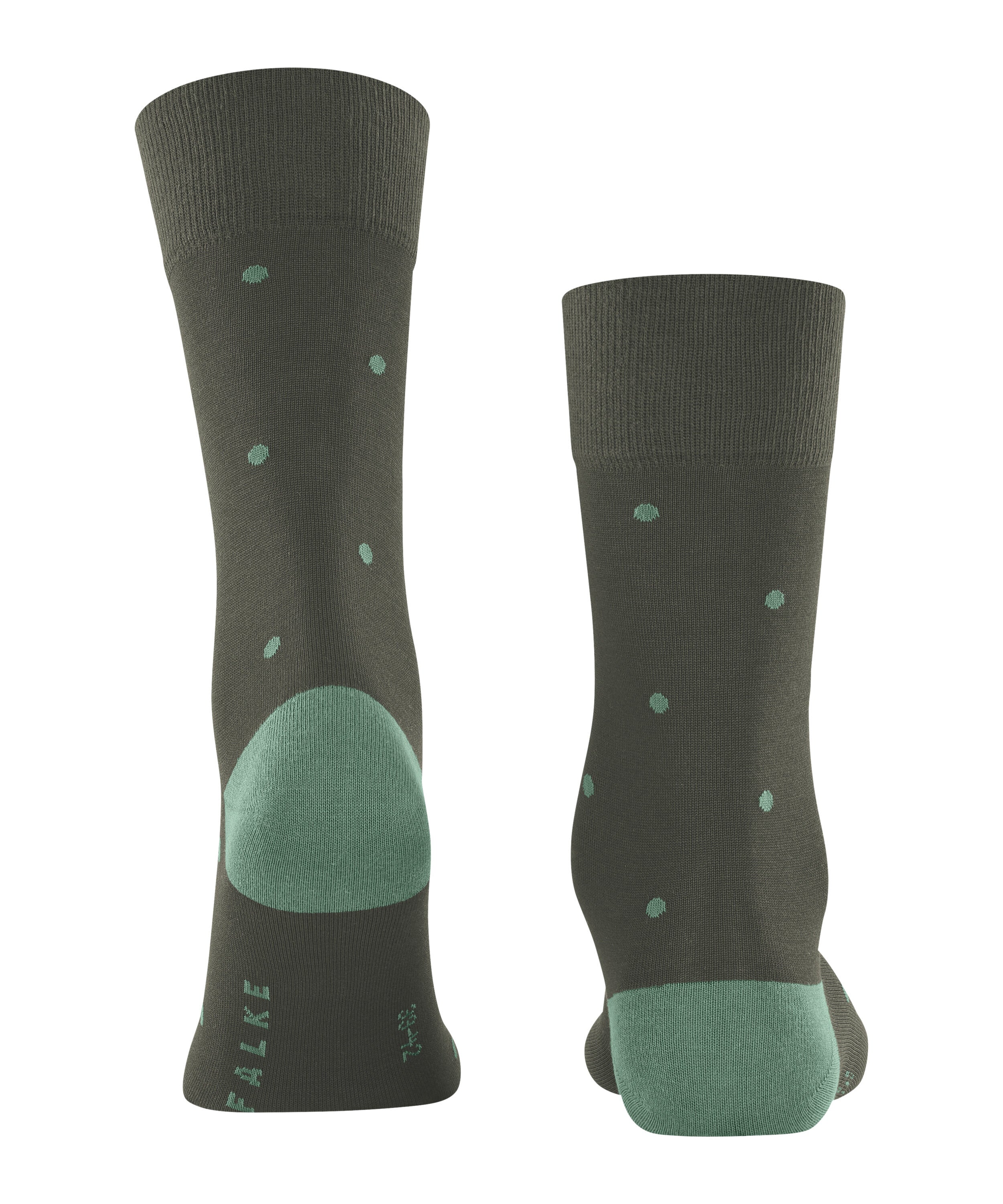Falke Dot Men Socks - Men - military