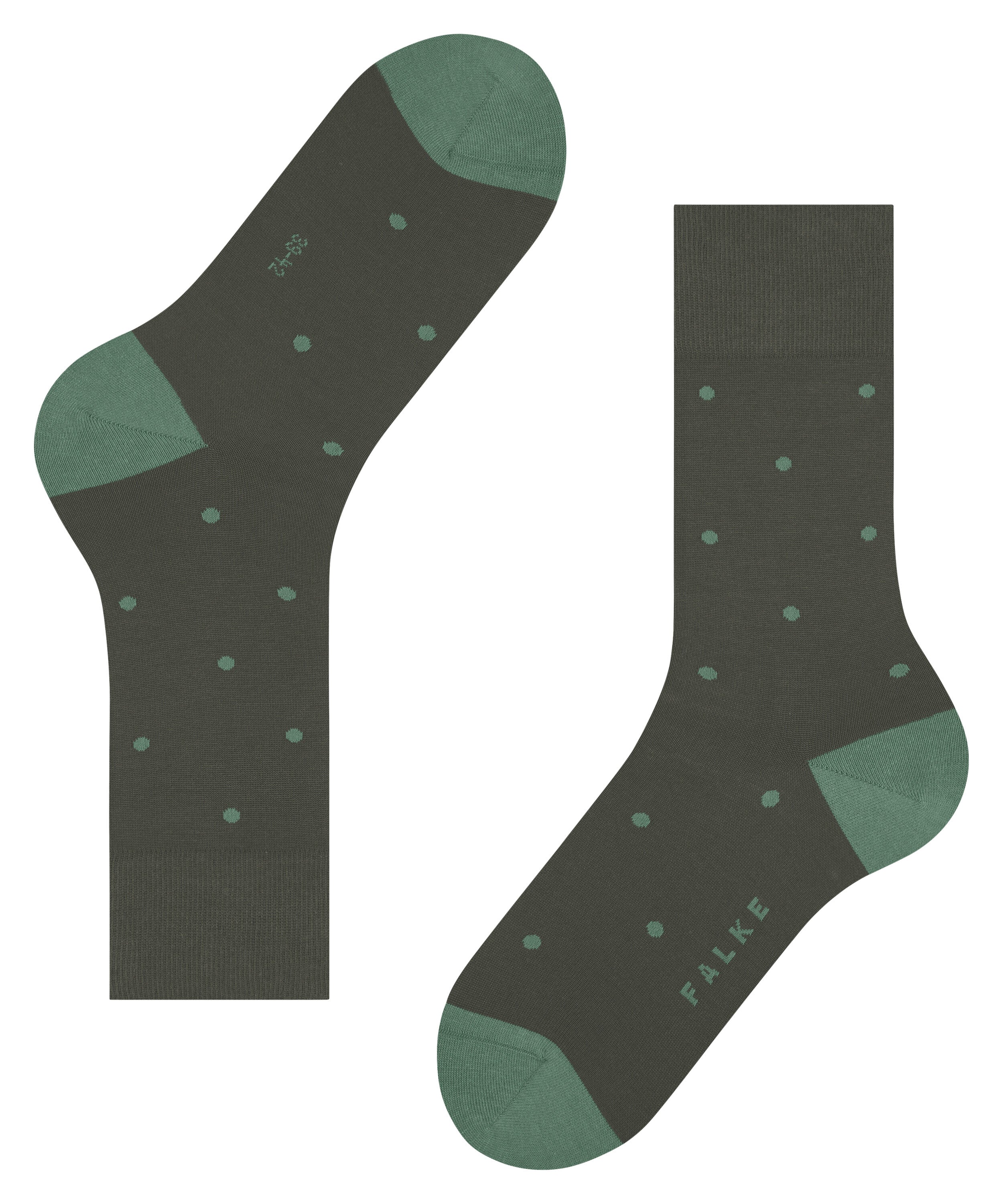 Falke Dot Men Socks - Men - military