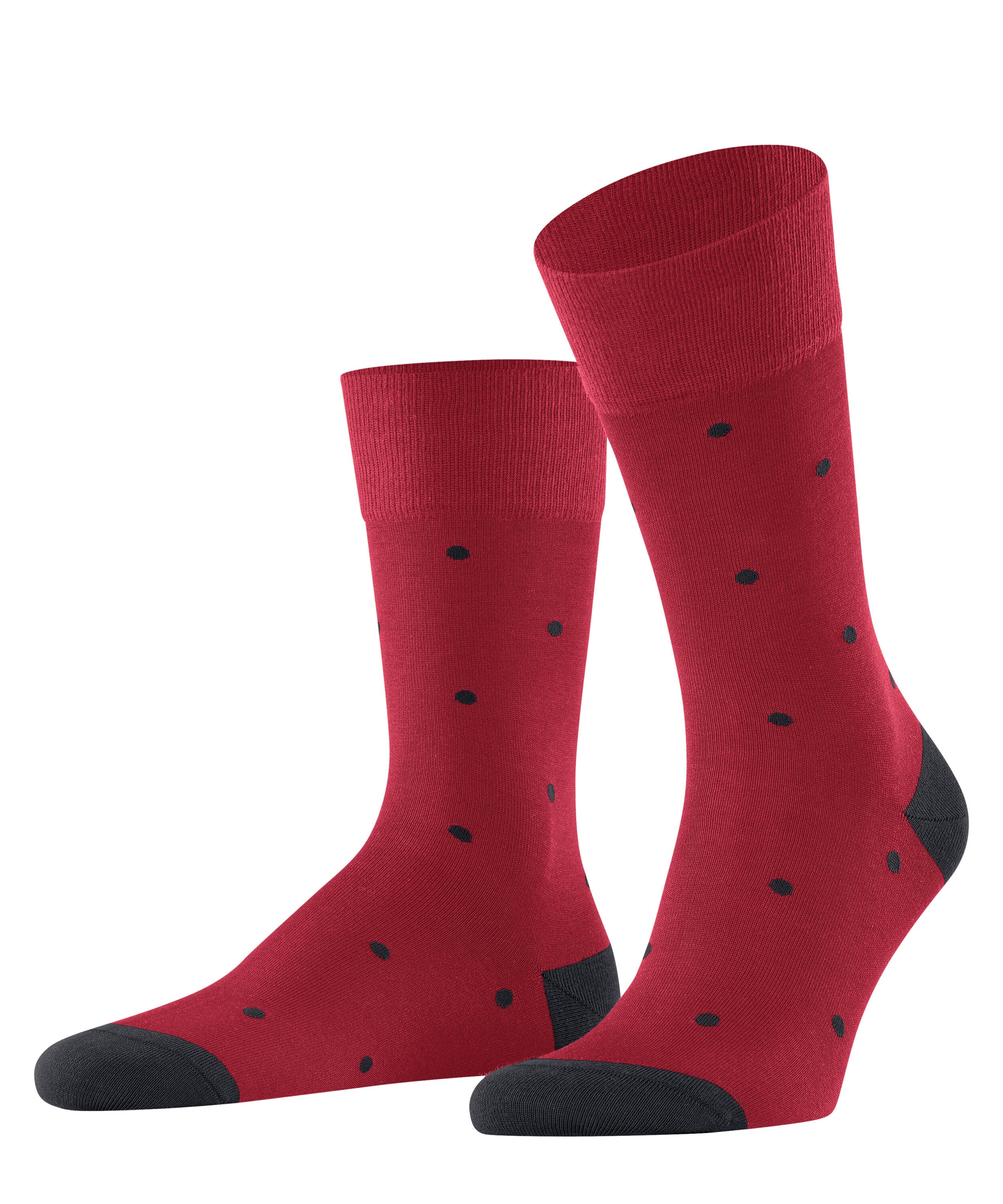 Falke Dot Men Socks - Men - scarlet