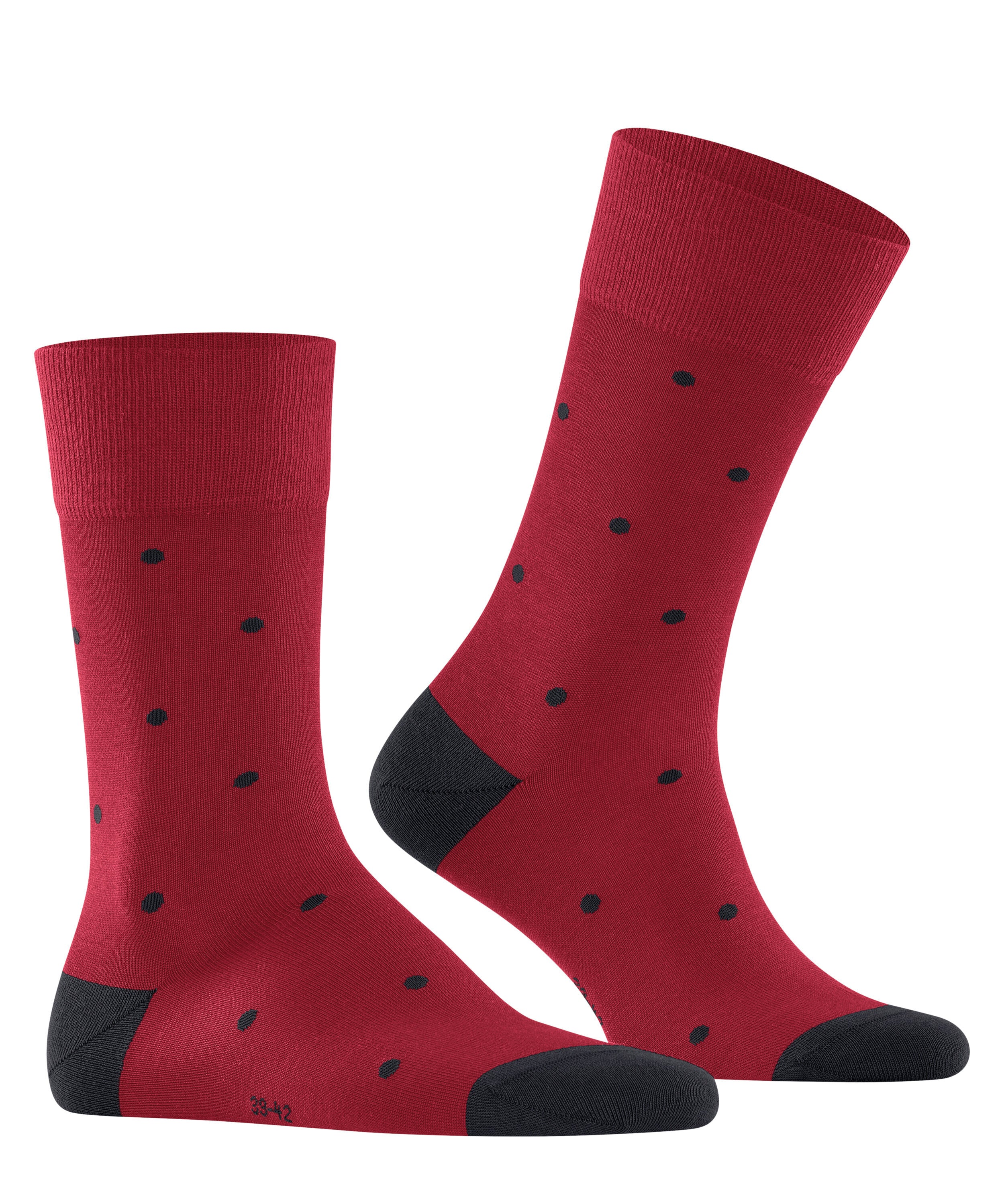Falke Dot Men Socks - Men - scarlet