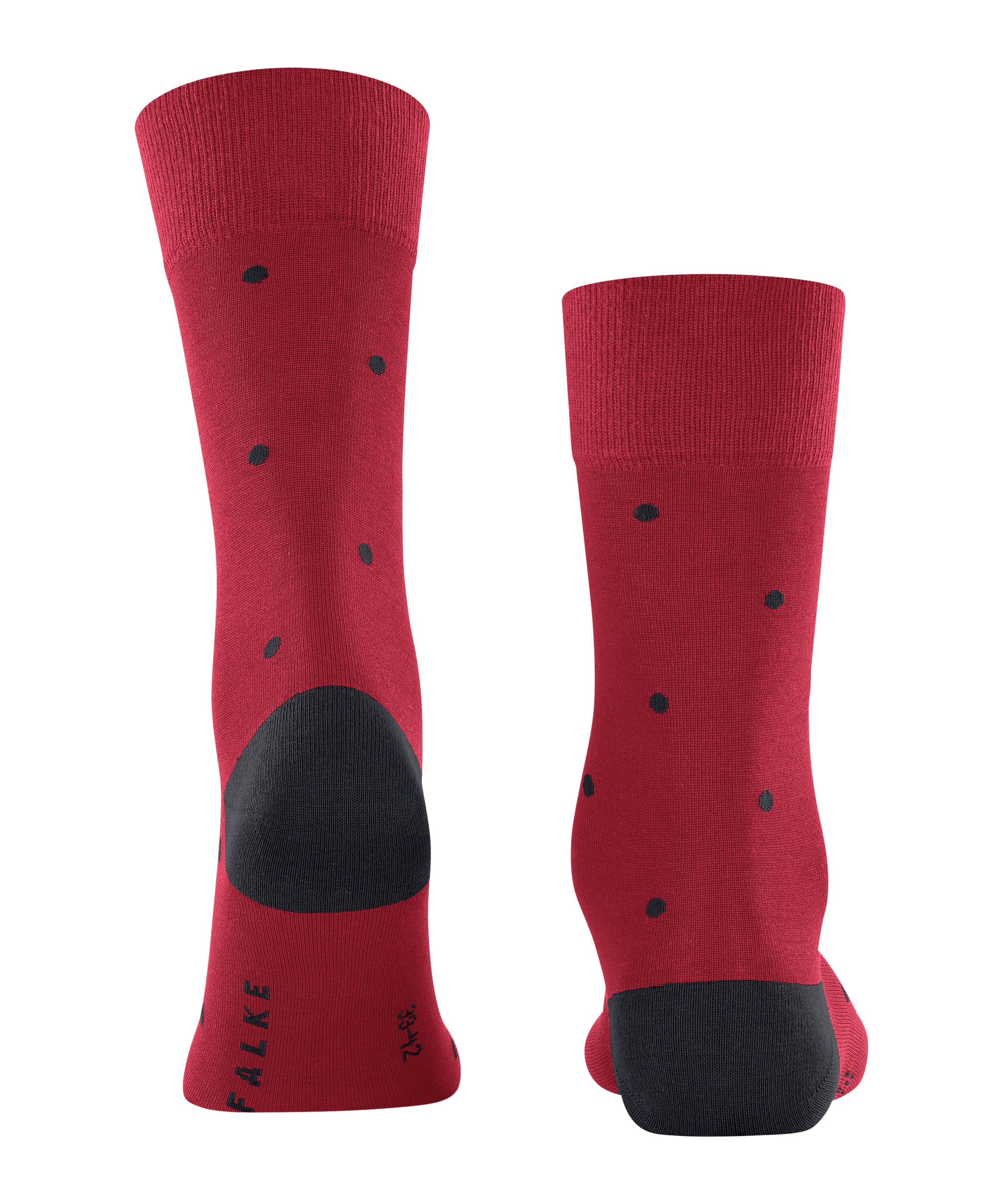 Falke Dot Men Socks - Men - scarlet