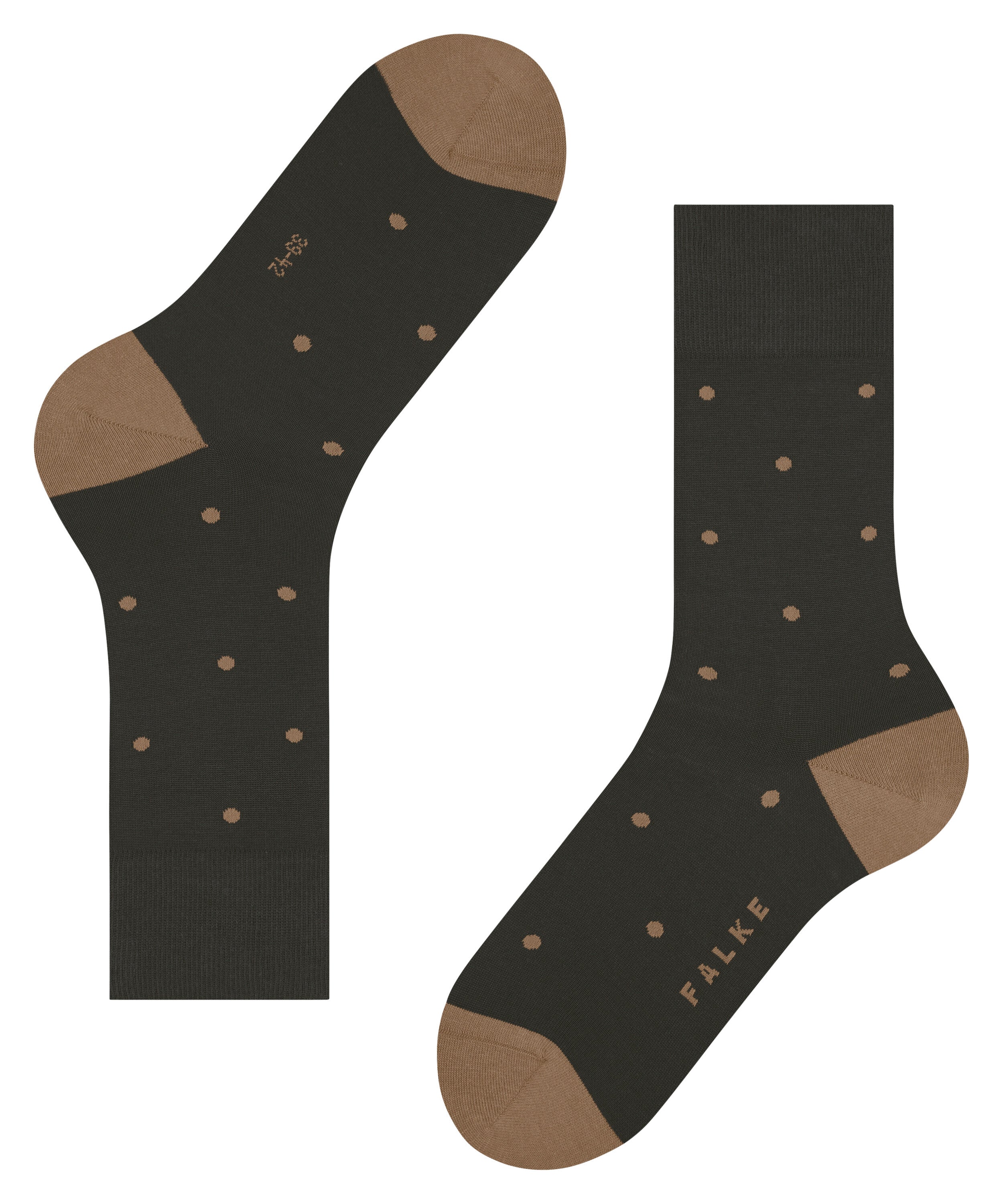 Falke Dot Men Socks - Men - brown