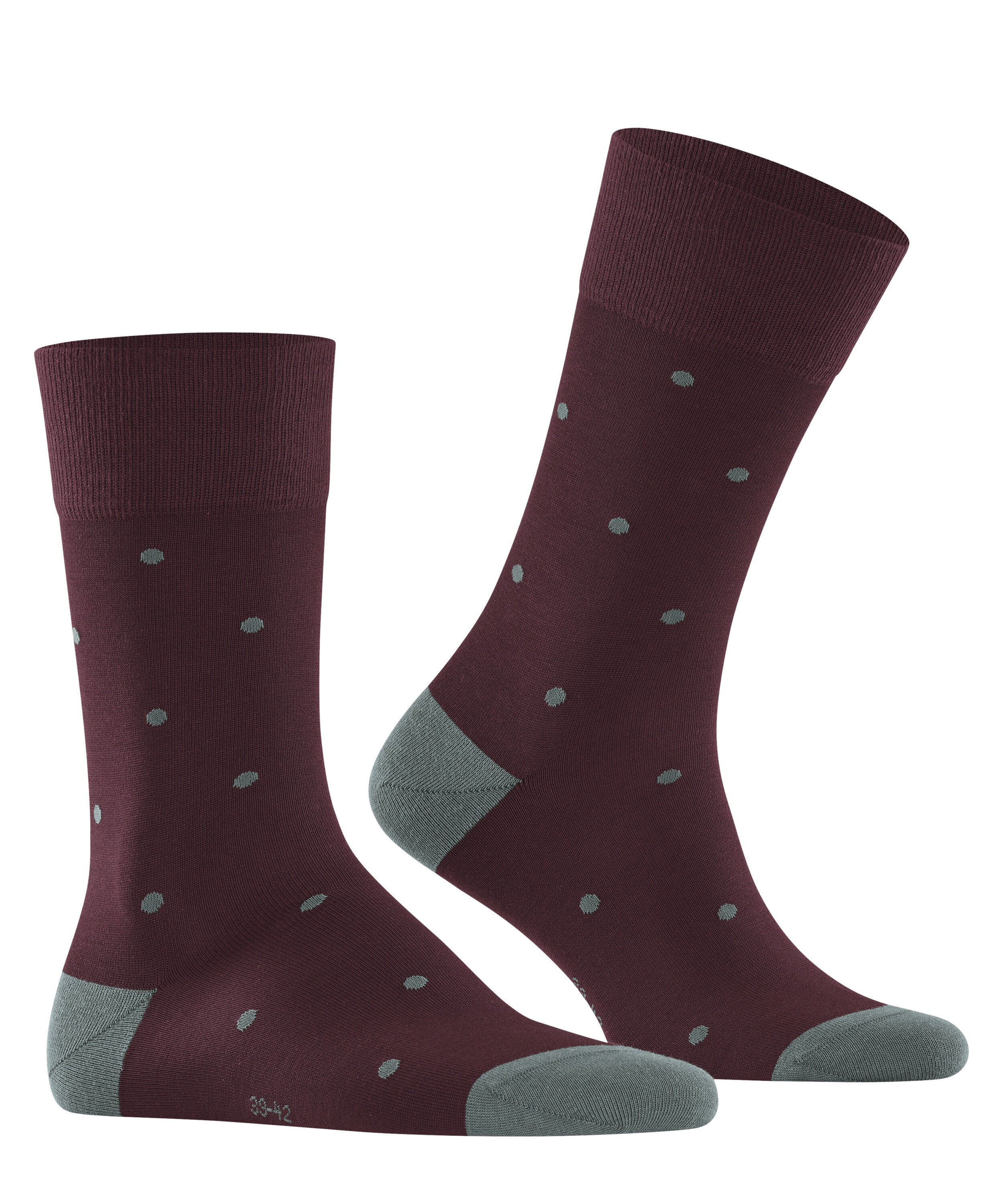 Falke Dot Men Socks - Men - barolo