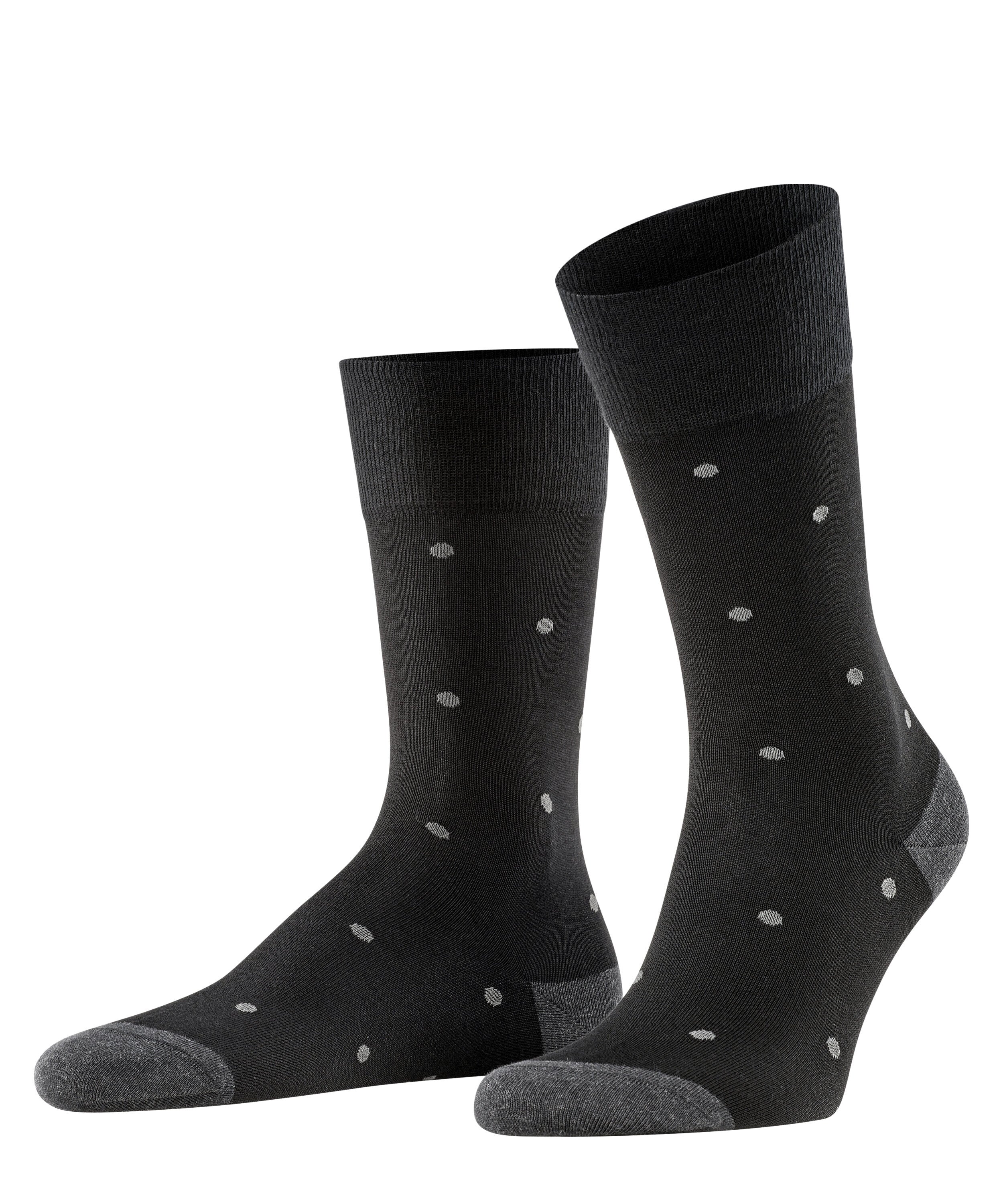 Falke Dot Men Socks - Men - anthracite mel.
