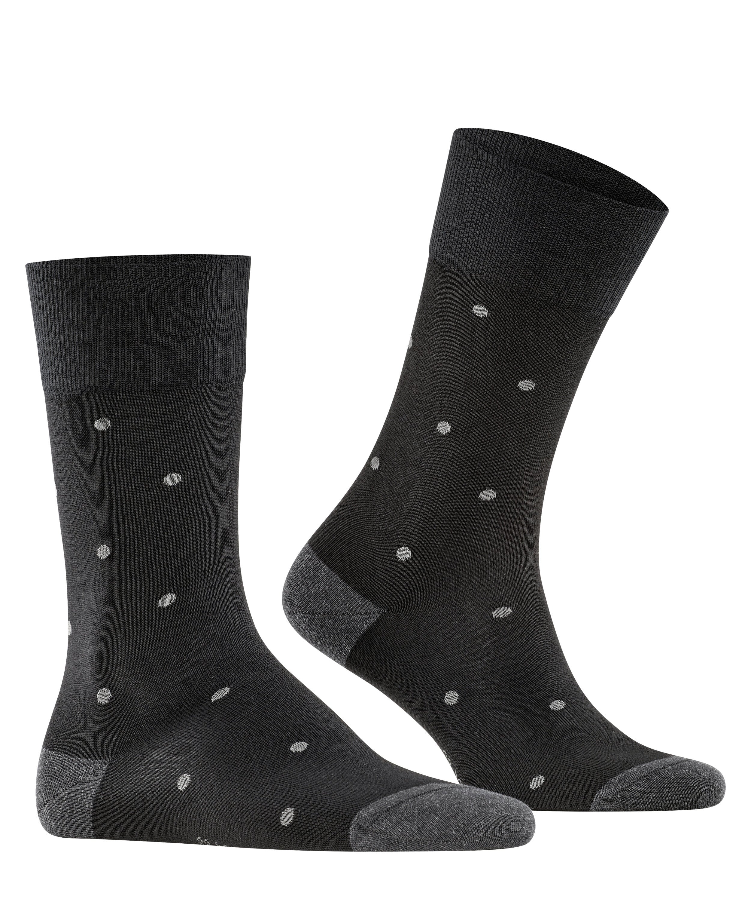 Falke Dot Men Socks - Men - anthracite mel.