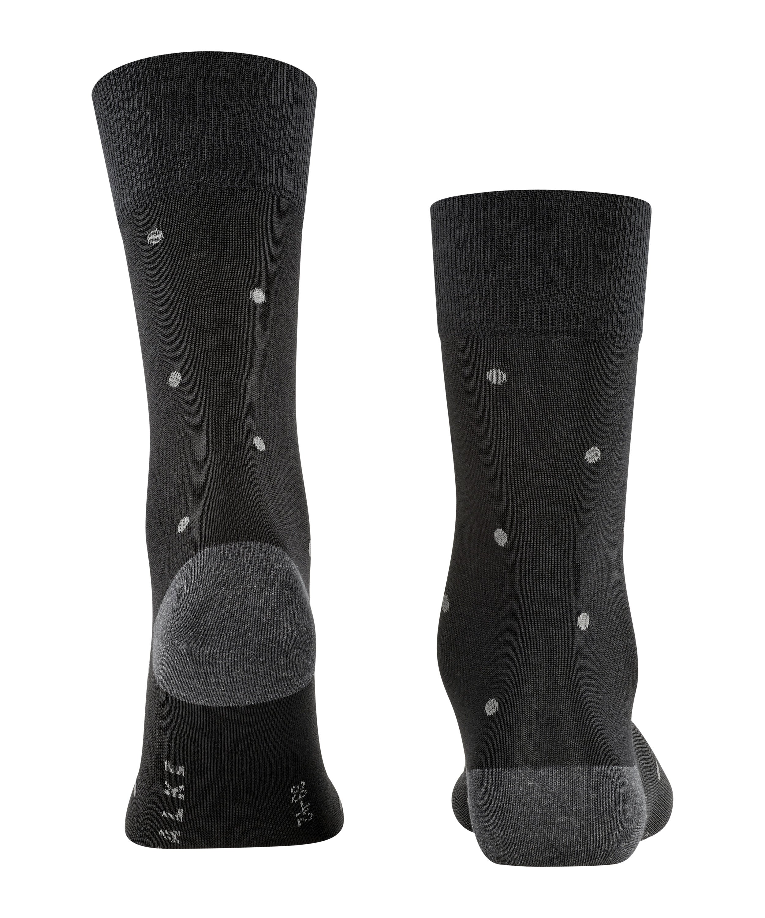 Falke Dot Men Socks - Men - anthracite mel.