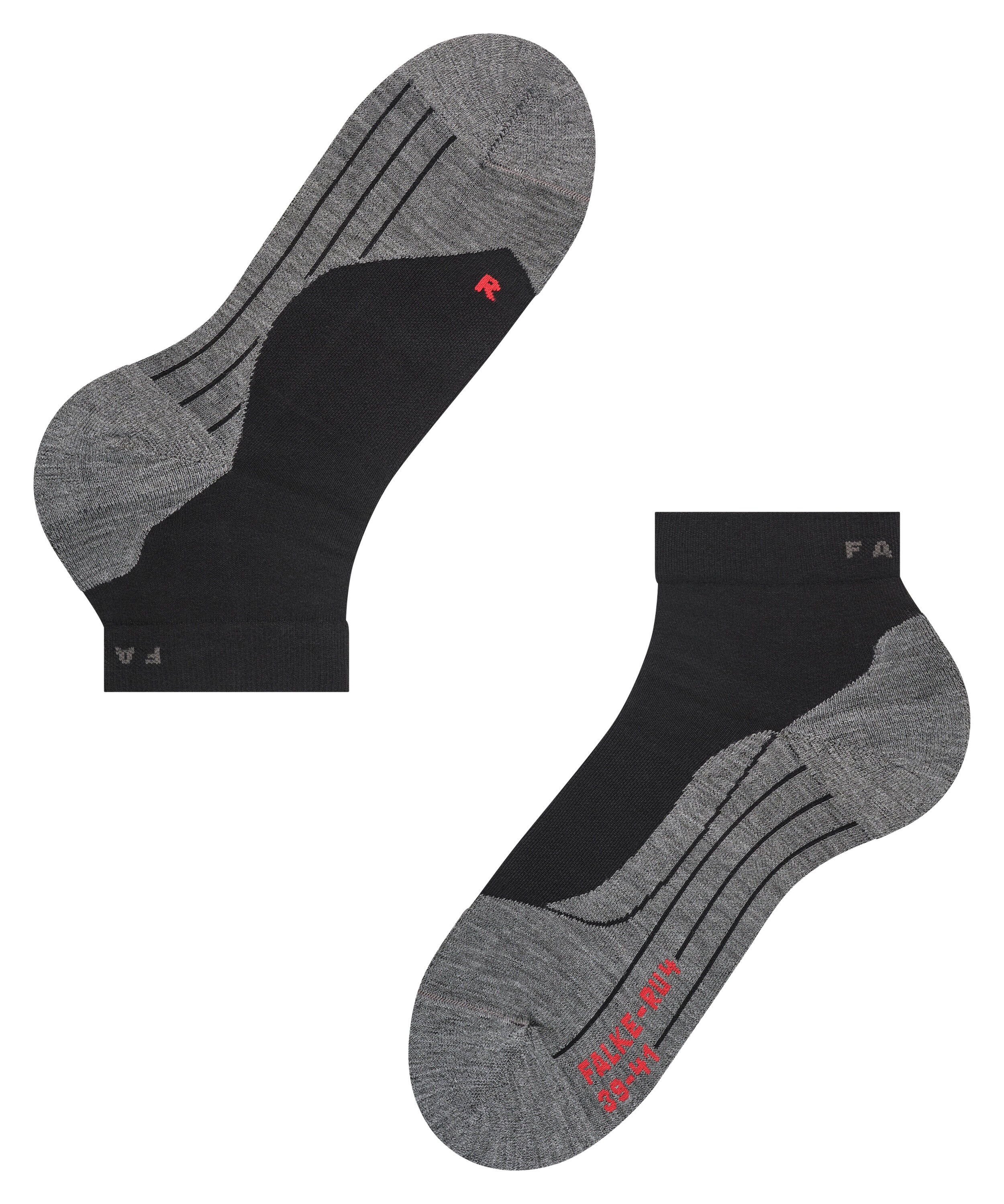 Falke RU4 Endurance Short Men Running Short socks - Men - black-mix
