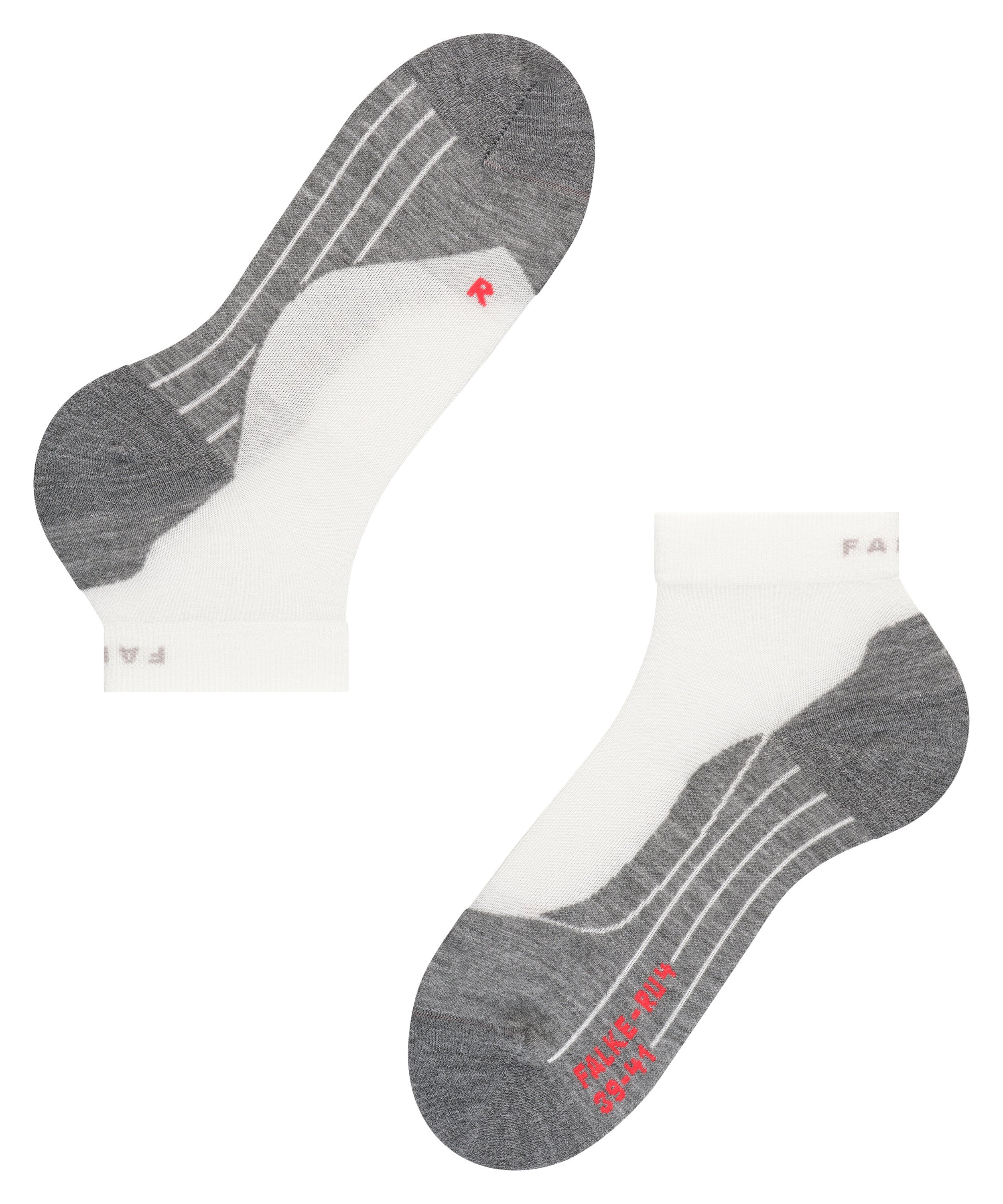 Falke RU4 Endurance Short Men Running Short socks - Men - white-mix
