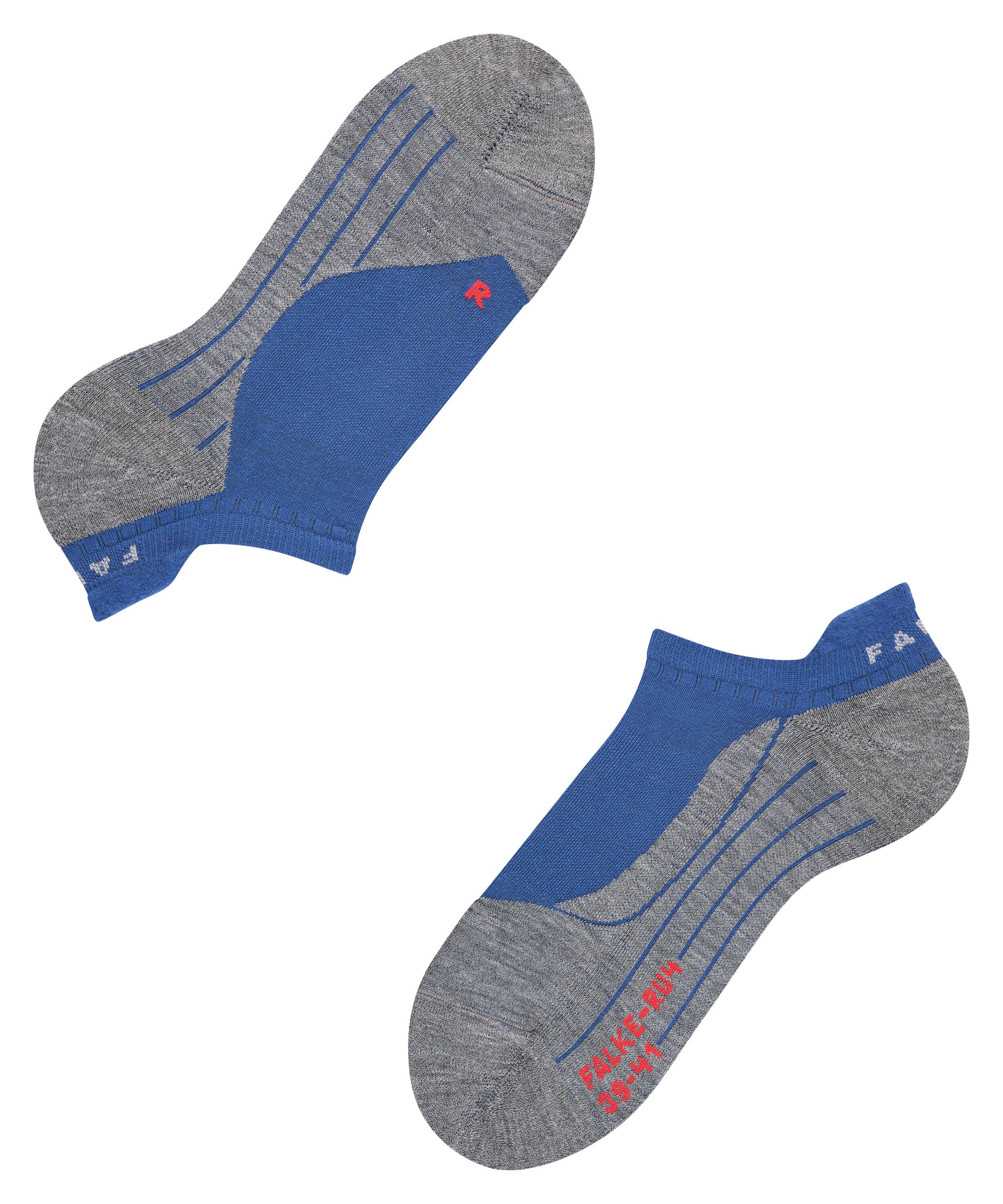 Falke RU4 Endurance Invisible Men Running Invisibles - Men - athletic blue