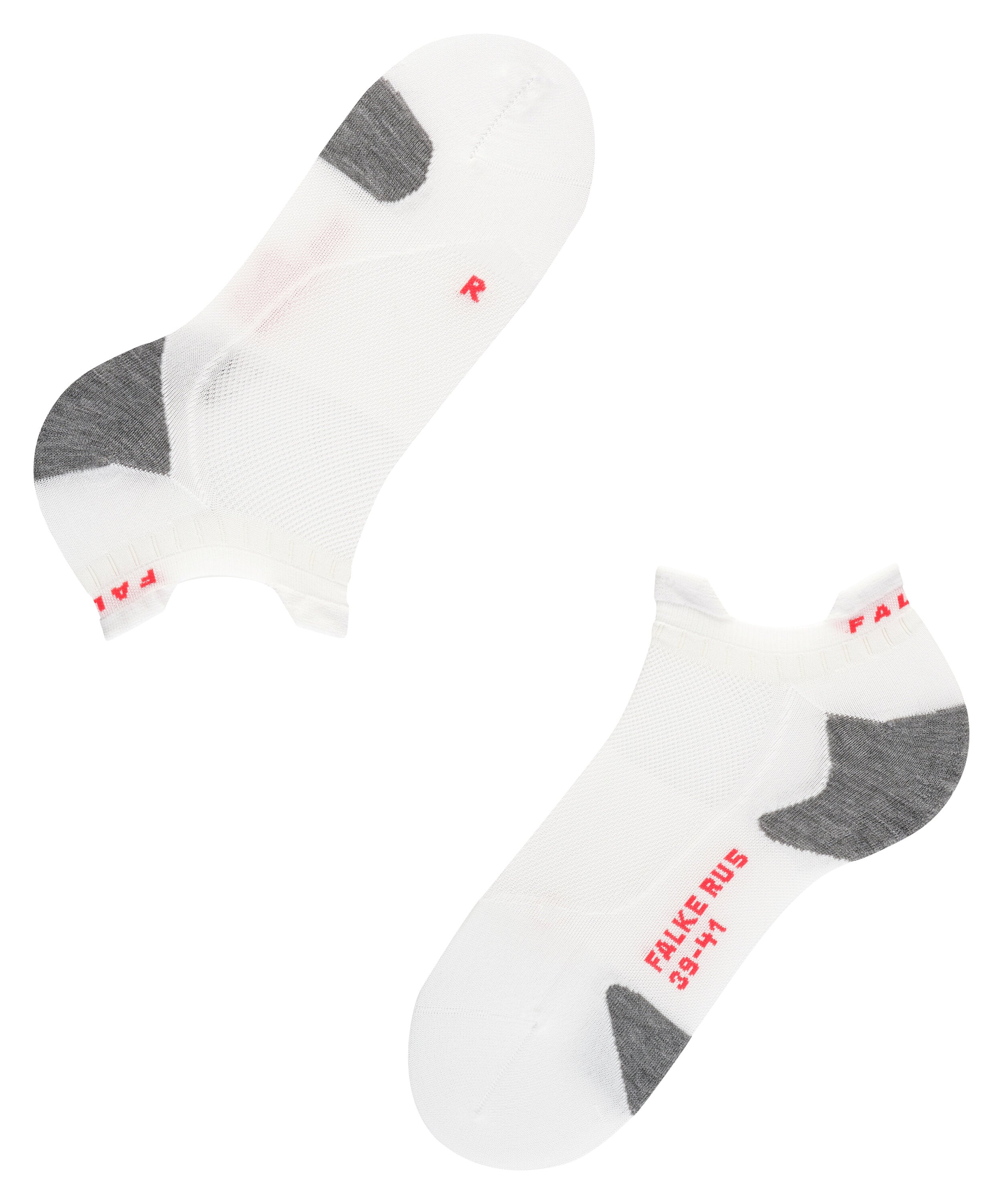 Falke RU5 Race Invisible Men Running Invisibles - Men - white-mix