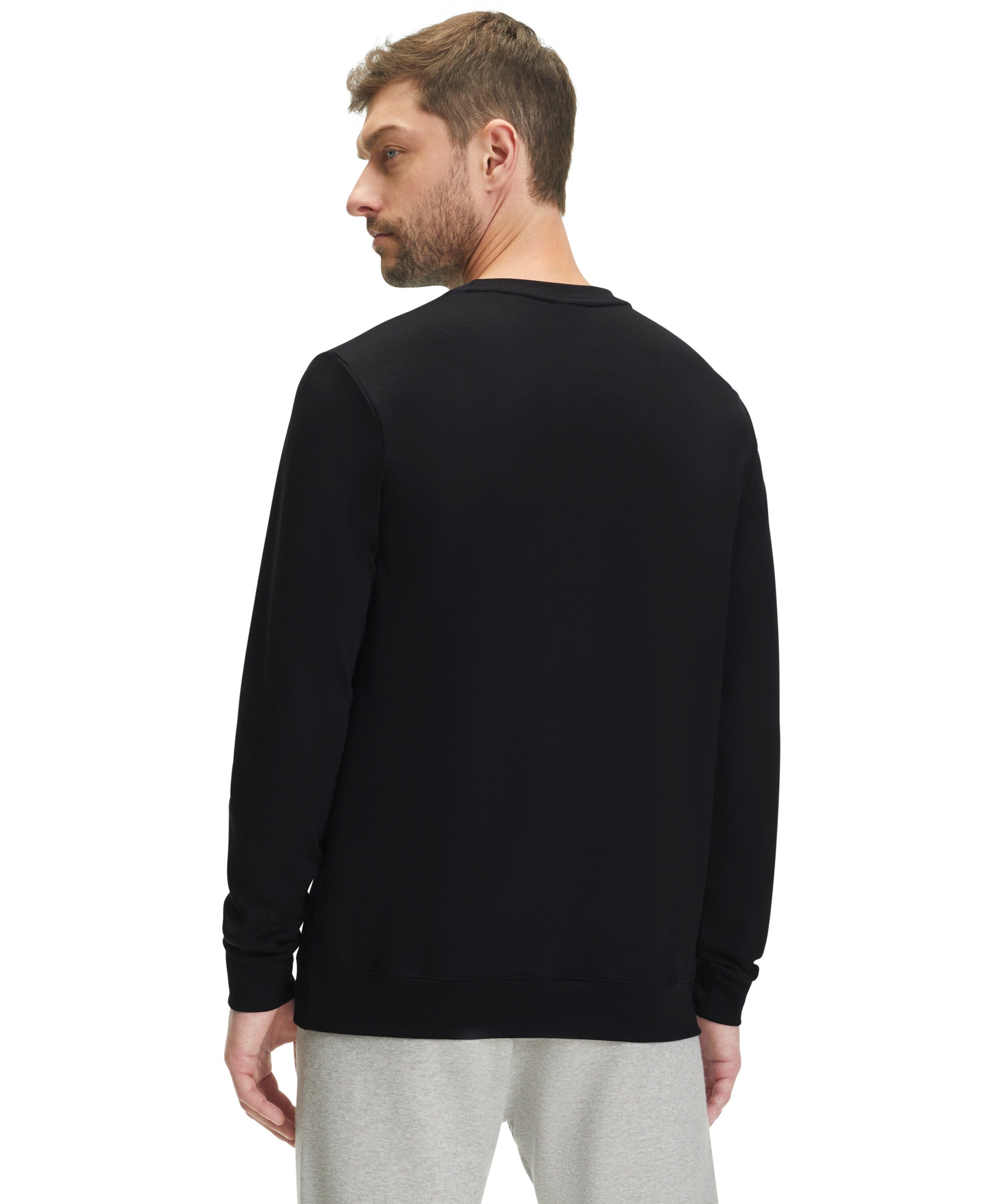 Falke Men Long-sleeve shirt Round-neck - Men - black