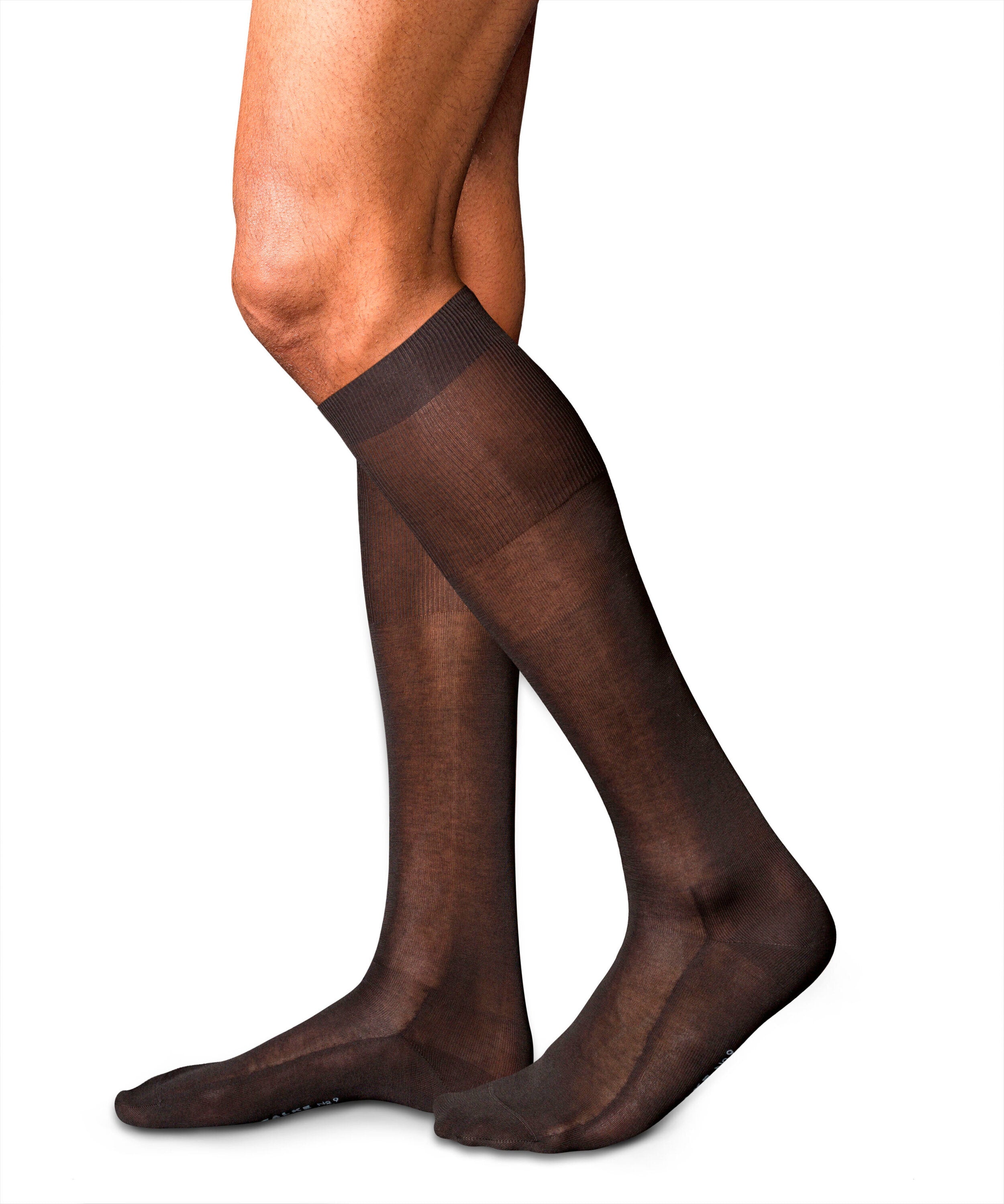 Falke No. 9 Pure Fil d´Écosse Men Knee-high socks - Men - brown
