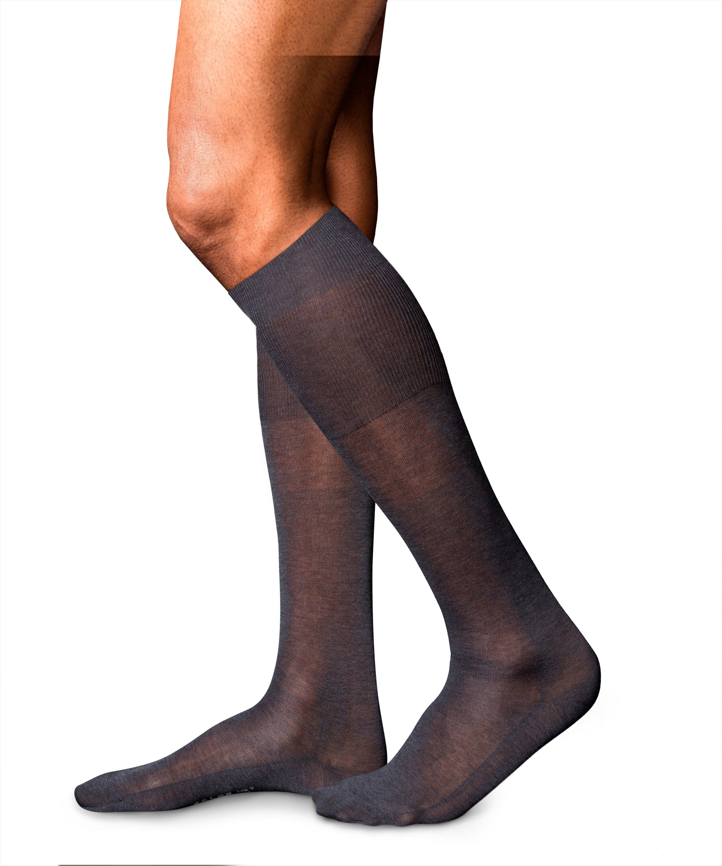 Falke No. 9 Pure Fil d´Écosse Men Knee-high socks - Men - anthracite mel.