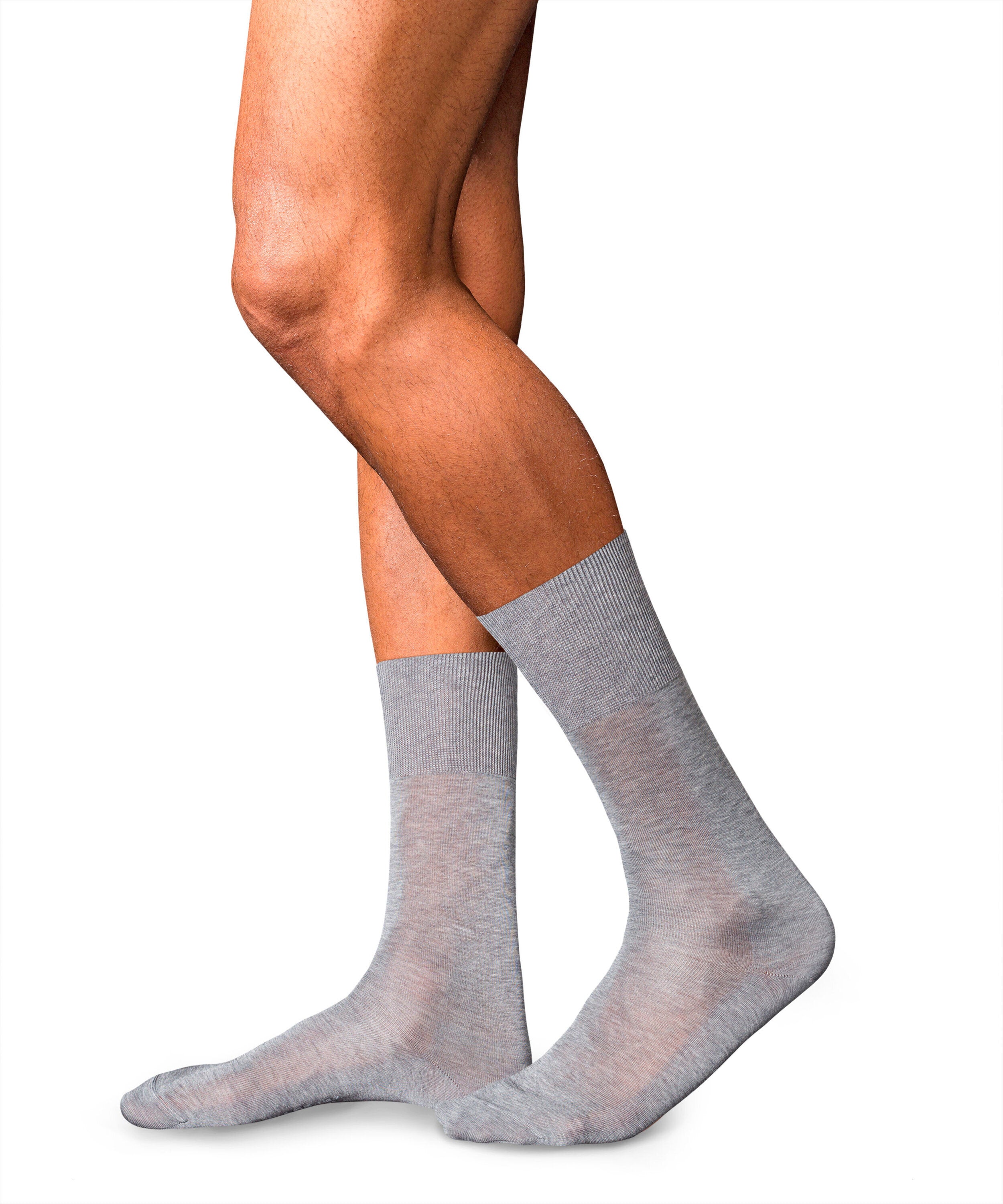 Falke No. 9 Pure Fil d´Écosse Men Socks - Men - light greymel.