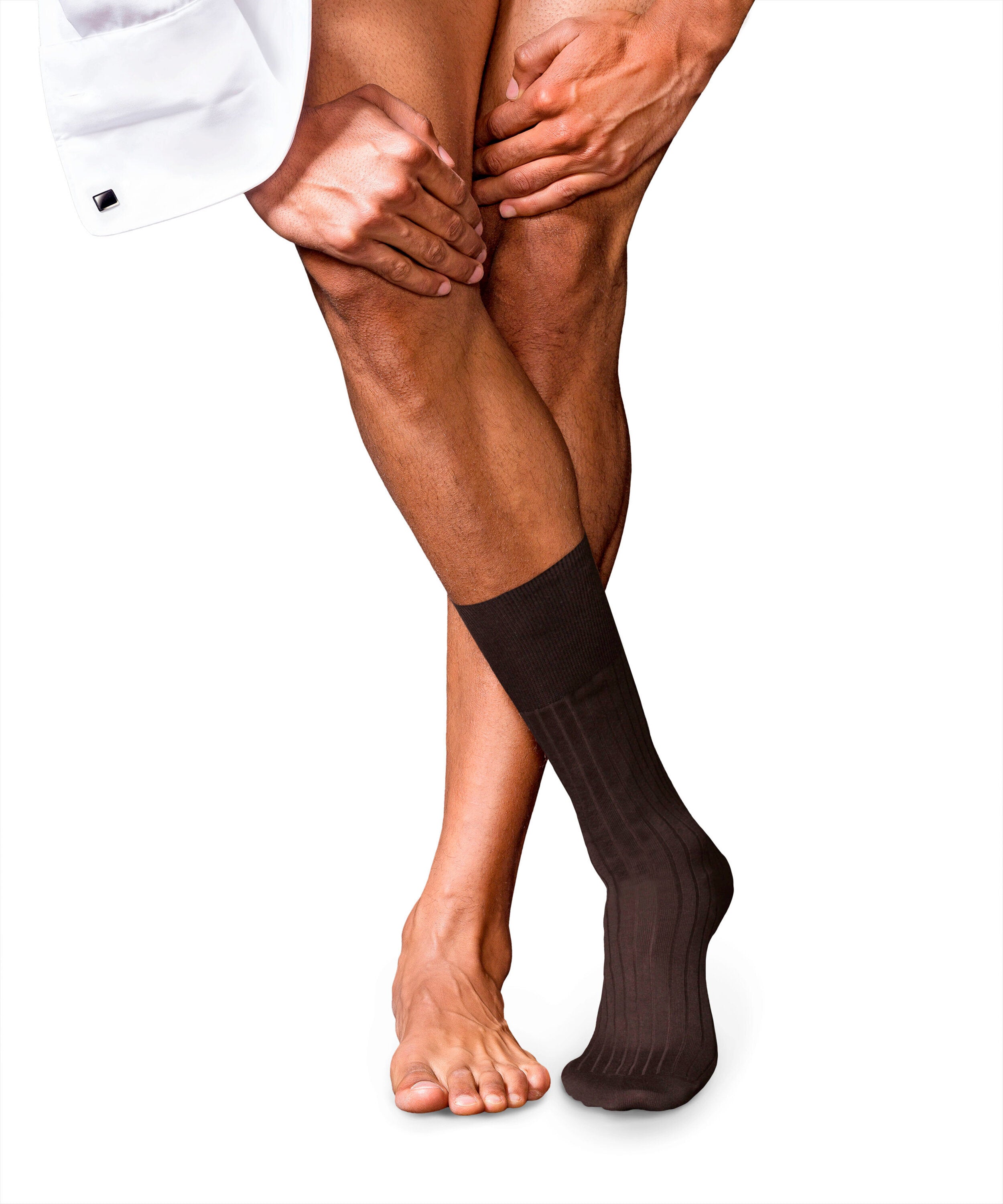 Falke No. 13 Finest Piuma Cotton Men Socks - Men - brown
