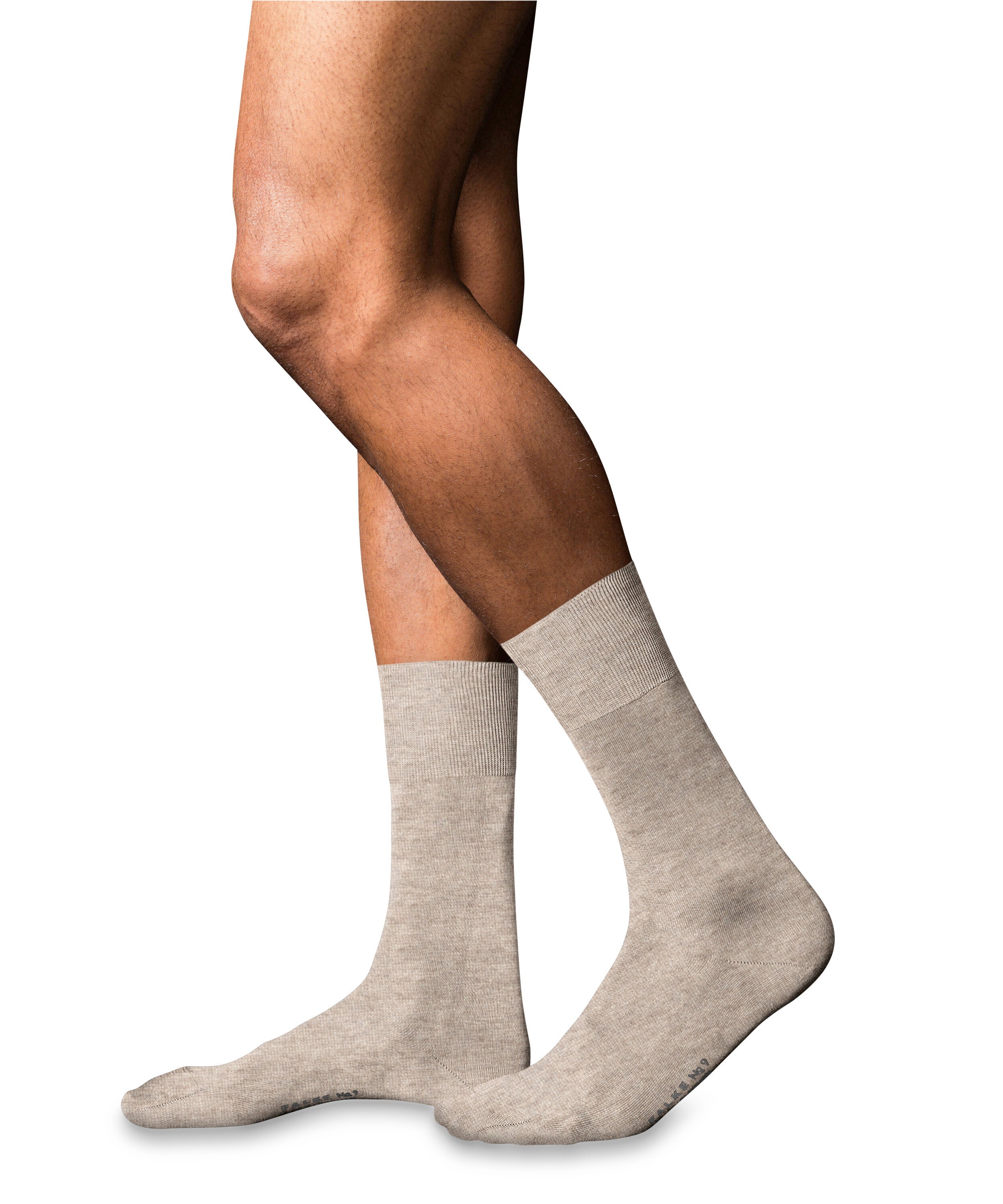 Falke No. 9 Pure Fil d´Écosse Men Socks - Men - wheat mel.