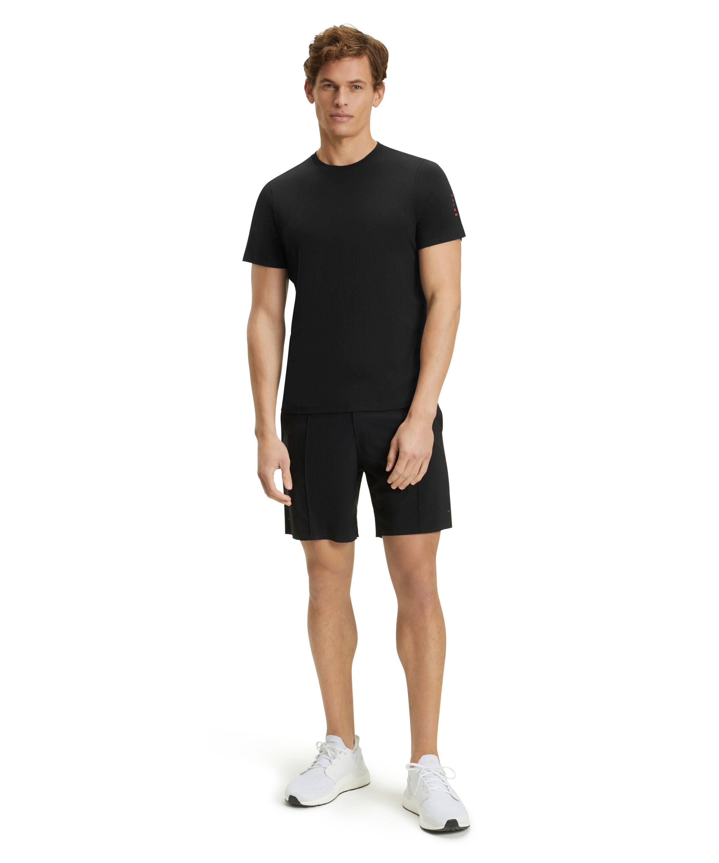 Falke Running Men Training T-Shirt Round-neck - Men - black