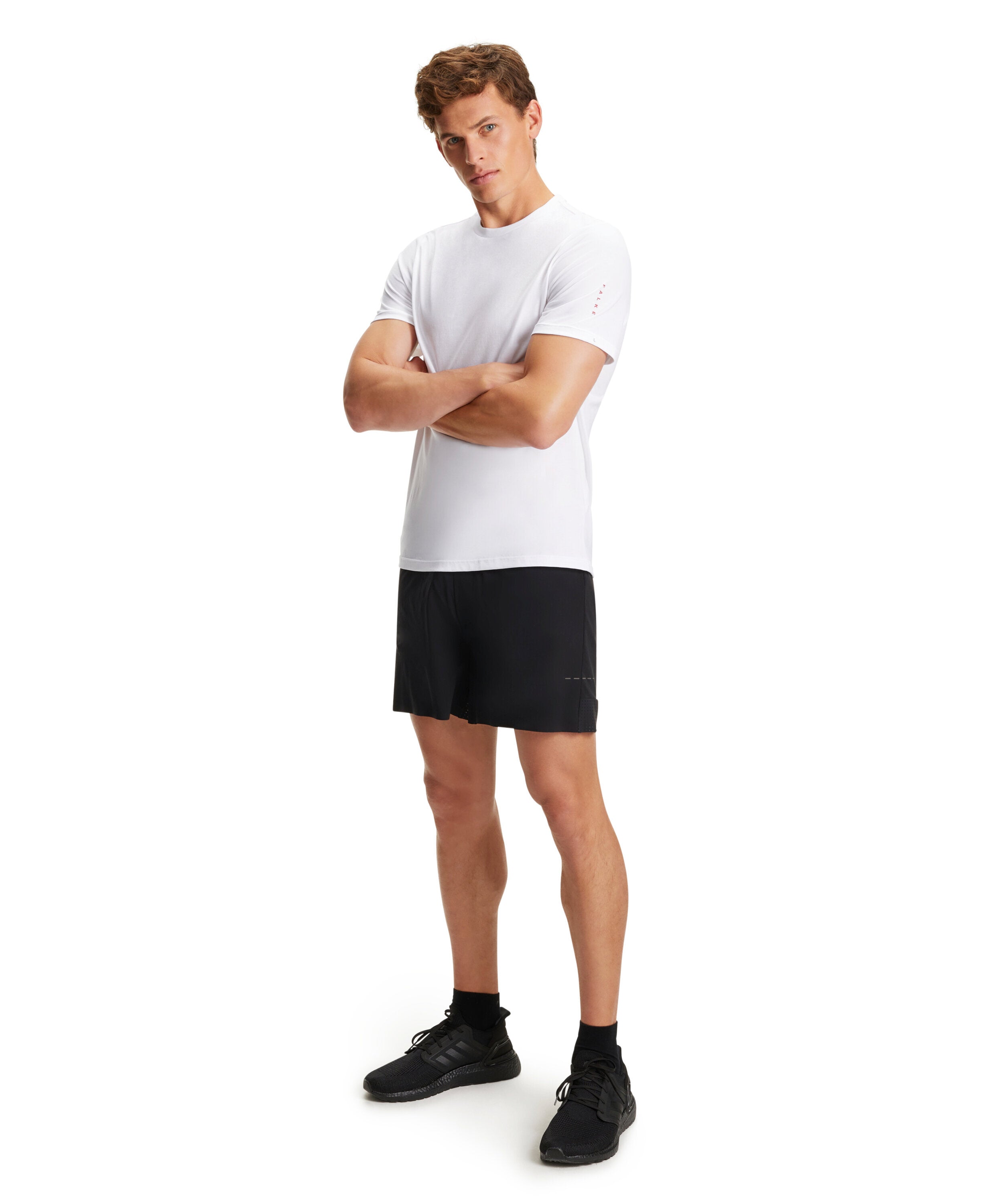 Falke Running Men Training T-Shirt Round-neck - Men - white