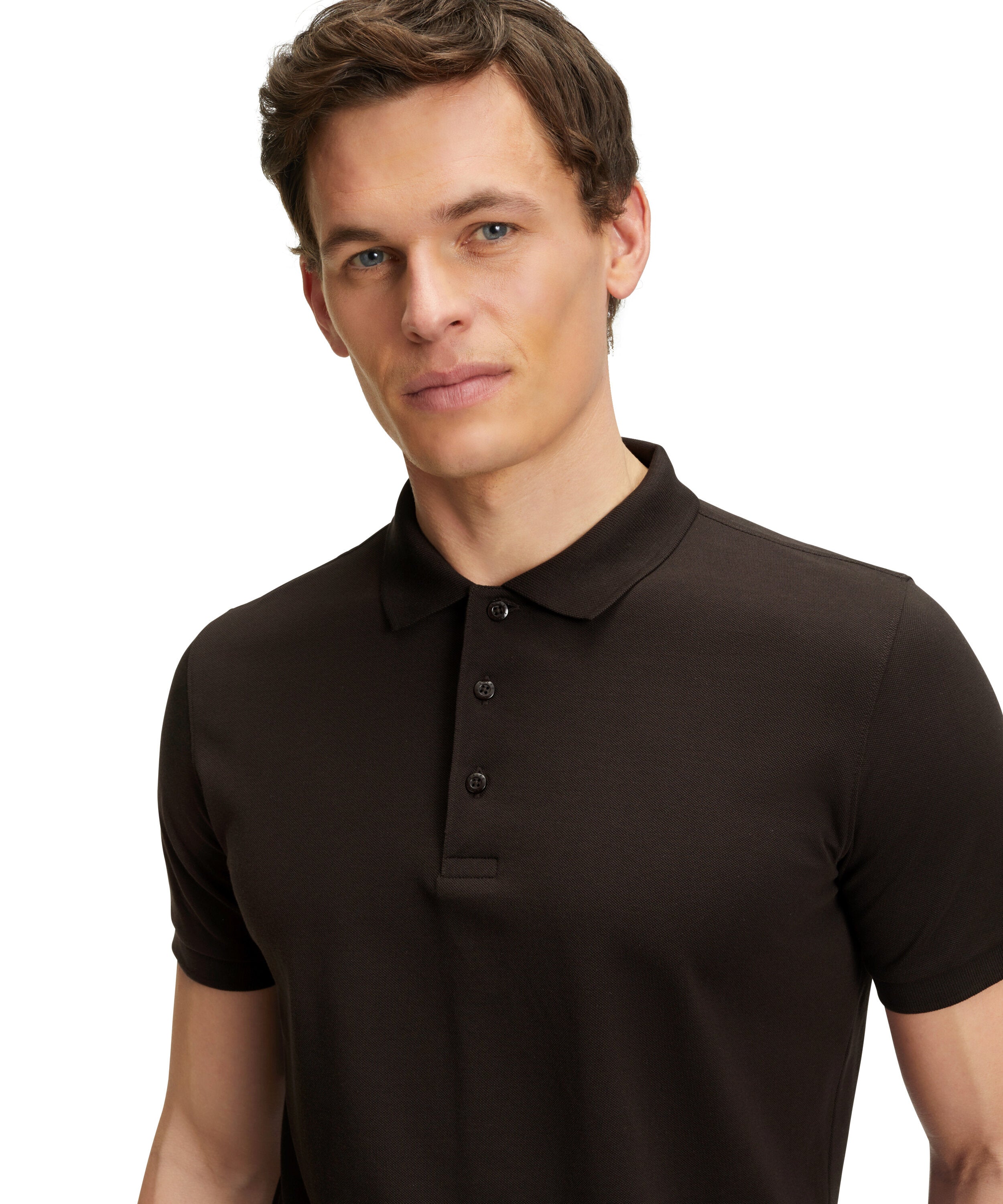 Falke Essential Polo Men Polo shirt - Men - brown