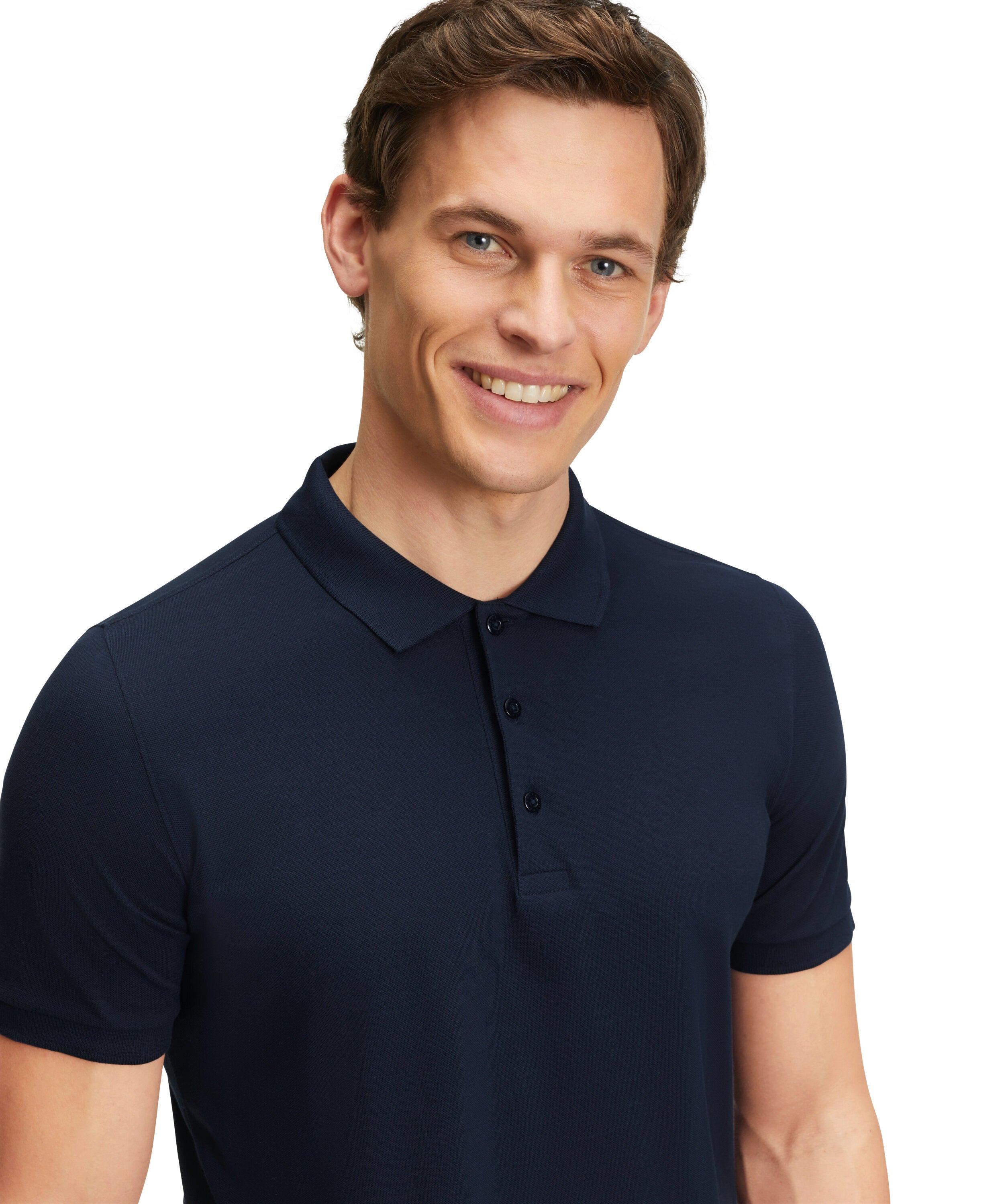 Falke Essential Polo Men Polo shirt - Men - space blue