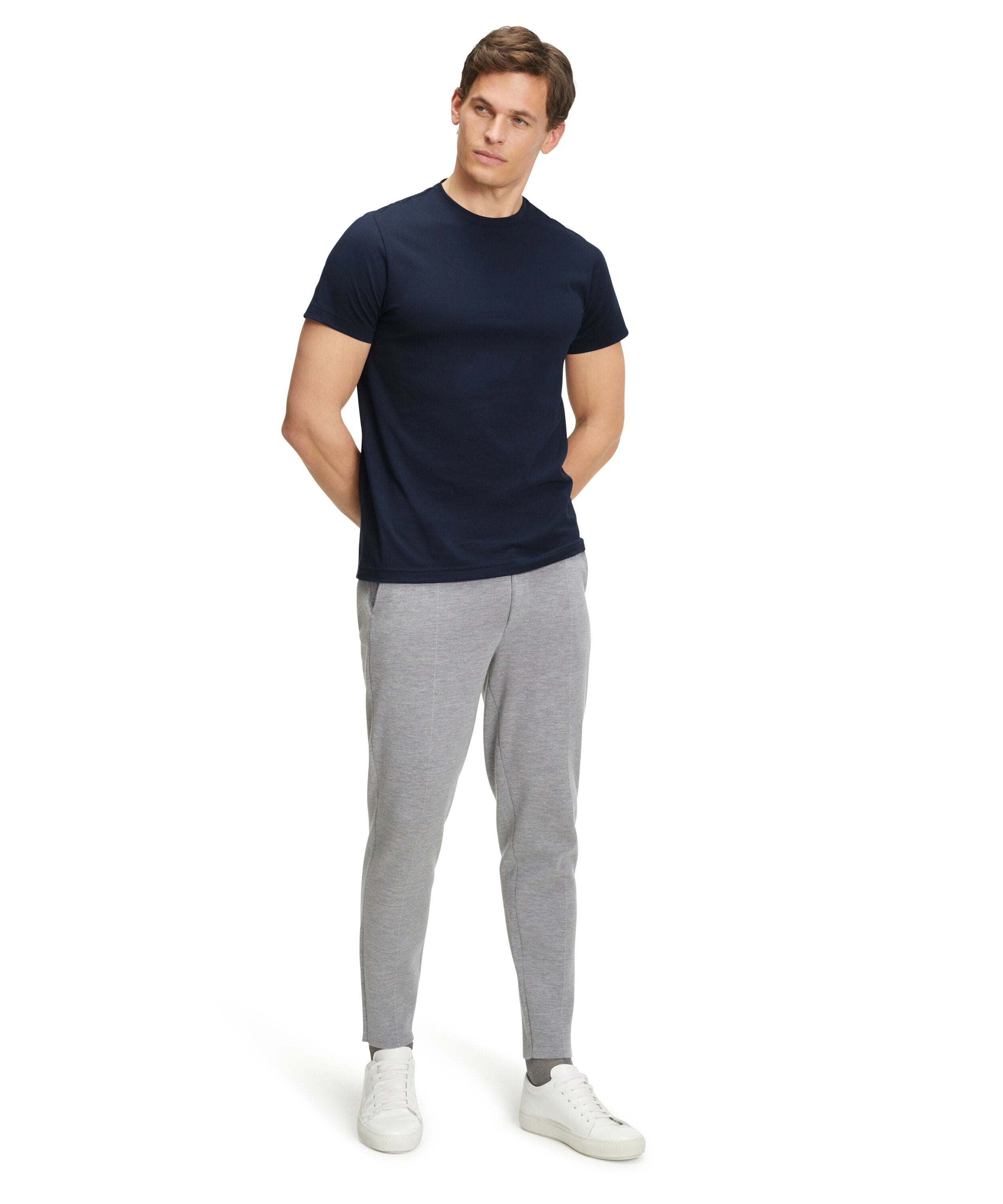 Falke Men T-Shirt Round-neck - Men - space blue