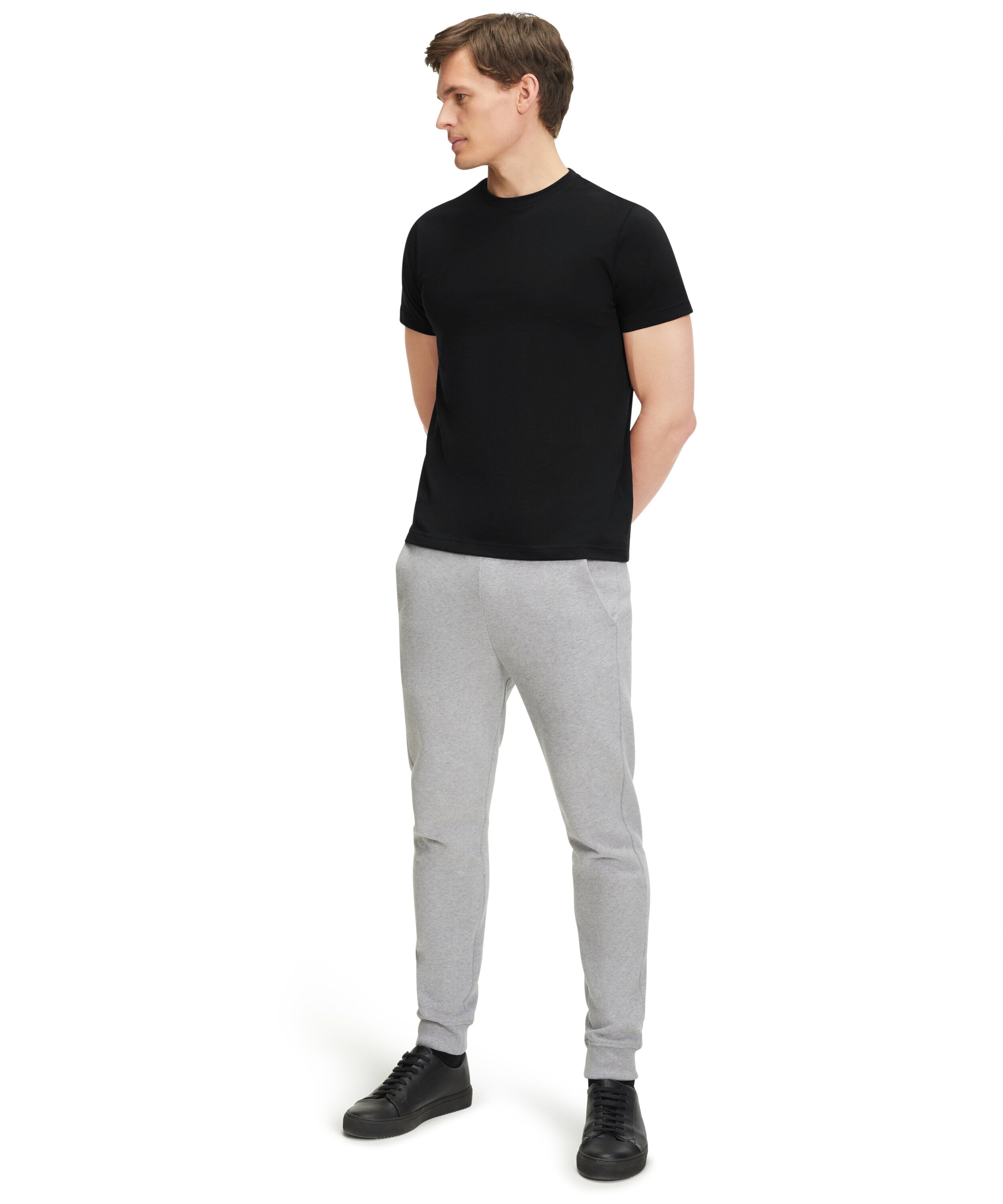 Falke Men T-Shirt Round-neck - Men - black