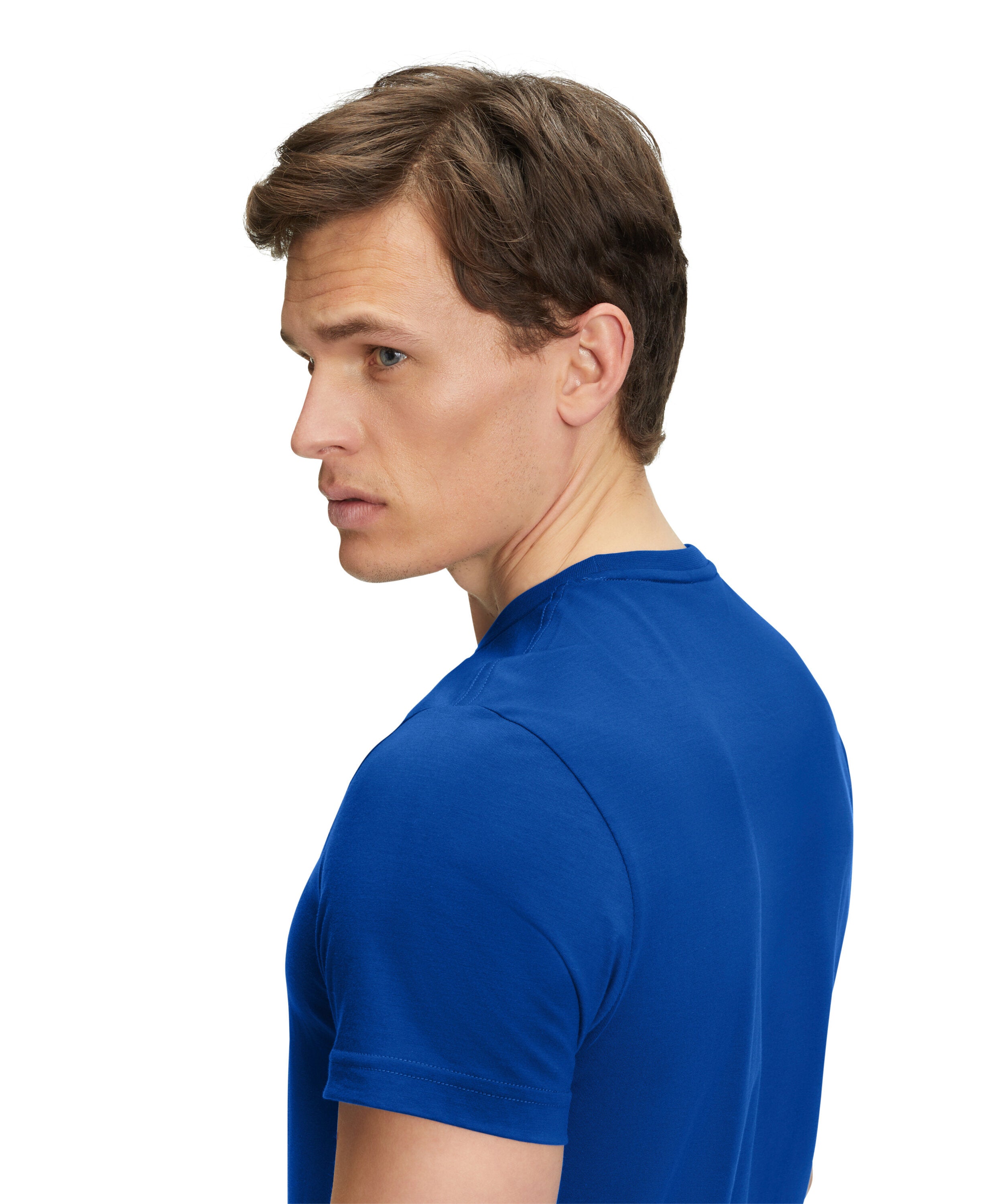 Falke Men T-Shirt Round-neck - Men - petrol blue