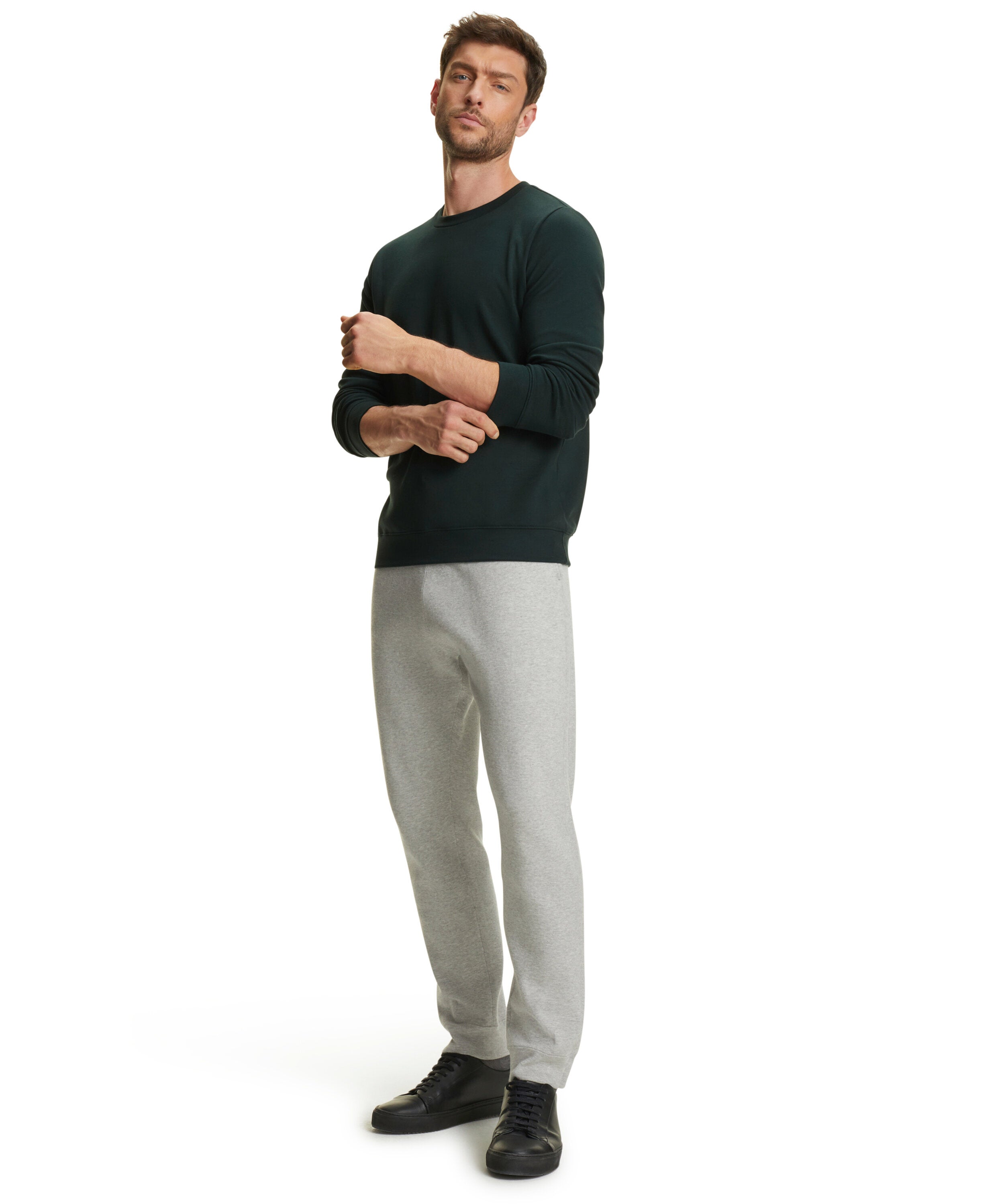 Falke Men Long-sleeve shirt Round-neck - Men - thyme