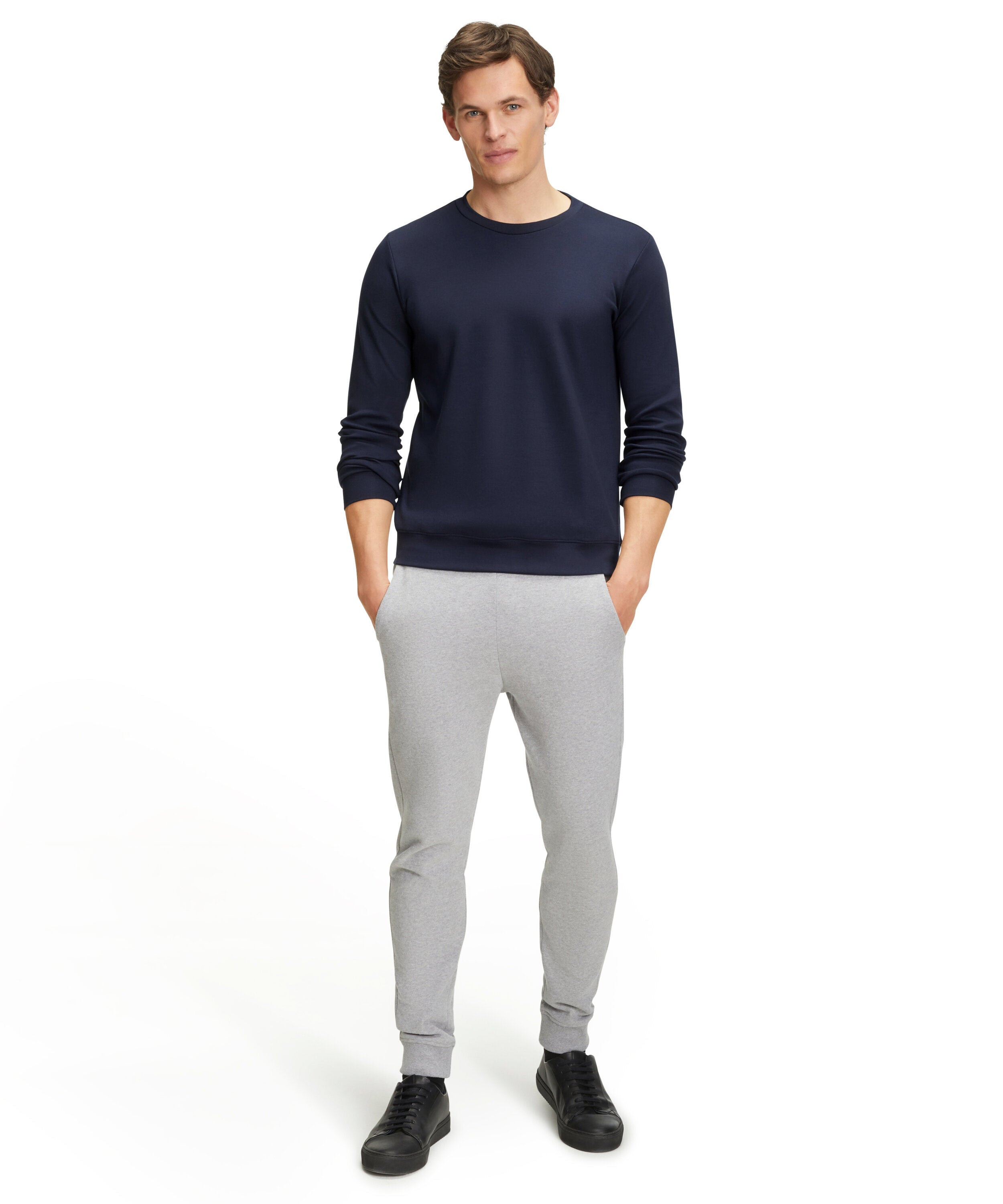 Falke Men Long-sleeve shirt Round-neck - Men - space blue